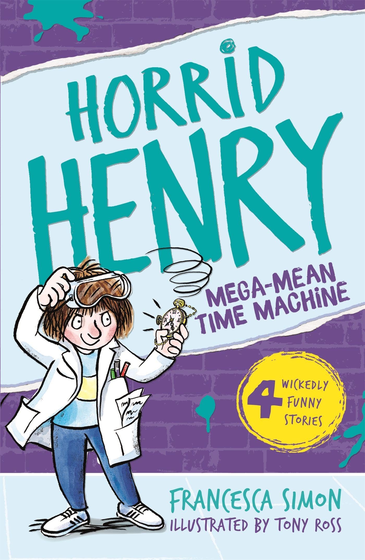 Horrid Henry and the Mega-mean Time Machine. Simon 9781842550694 New**