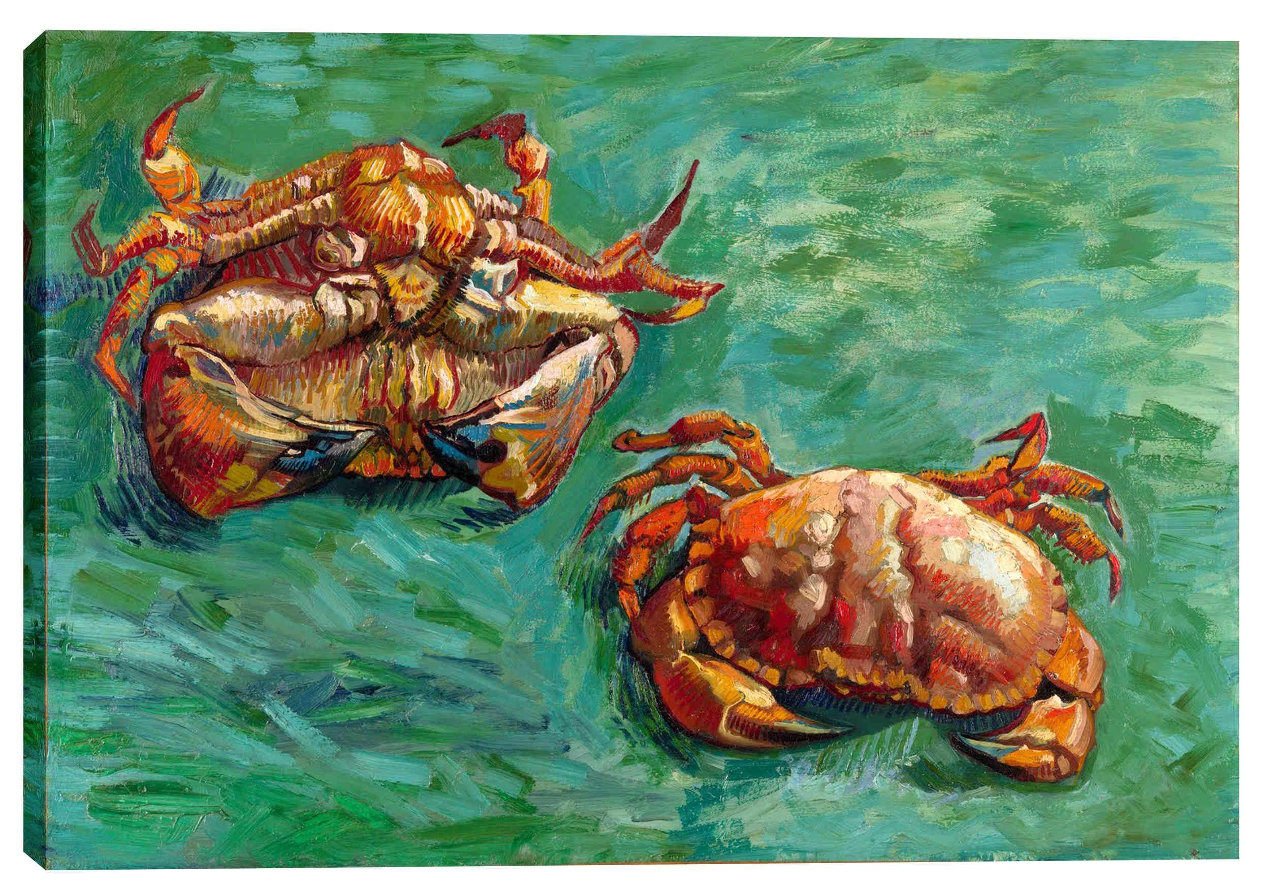 Amazon.com: Epic Graffiti 'Two Crabs' by Vincent Van Gogh Canvas