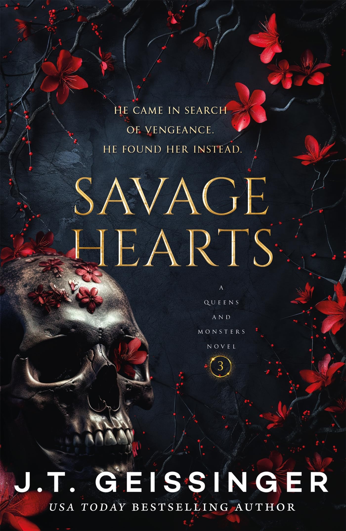 Savage Hearts: A spicy dark Mafia romance from the TikTok sensation (Queens and Monsters Book 3) (English Edition)