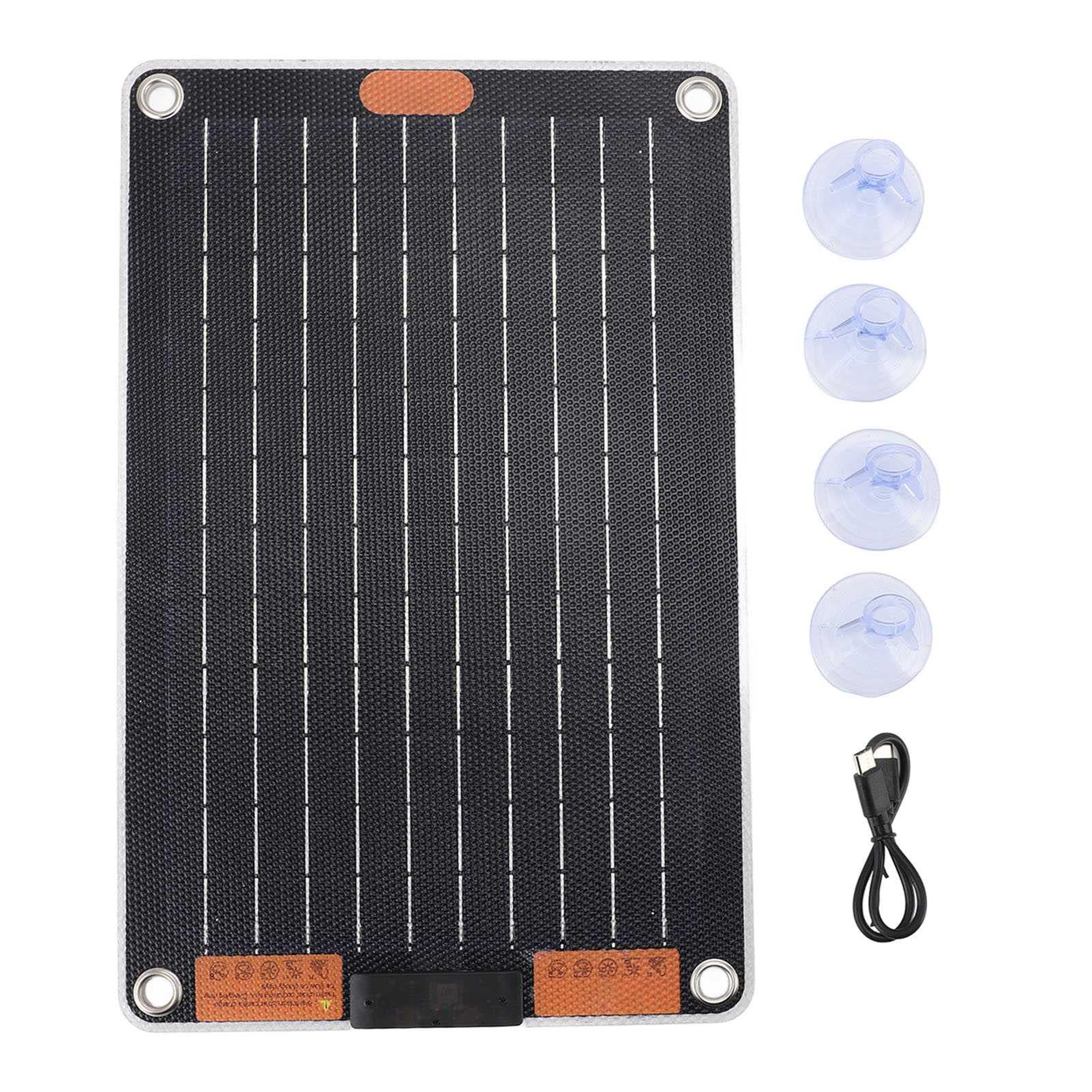 FILFEEL Pannello Solare Bifacciale da 30 W 5 V 3 A – Ultra Sottile – Solare Monocristallino per Telefoni, Power Bank e Dispositivi Elettronici per Esterni – Generatore di Energia Portatile per