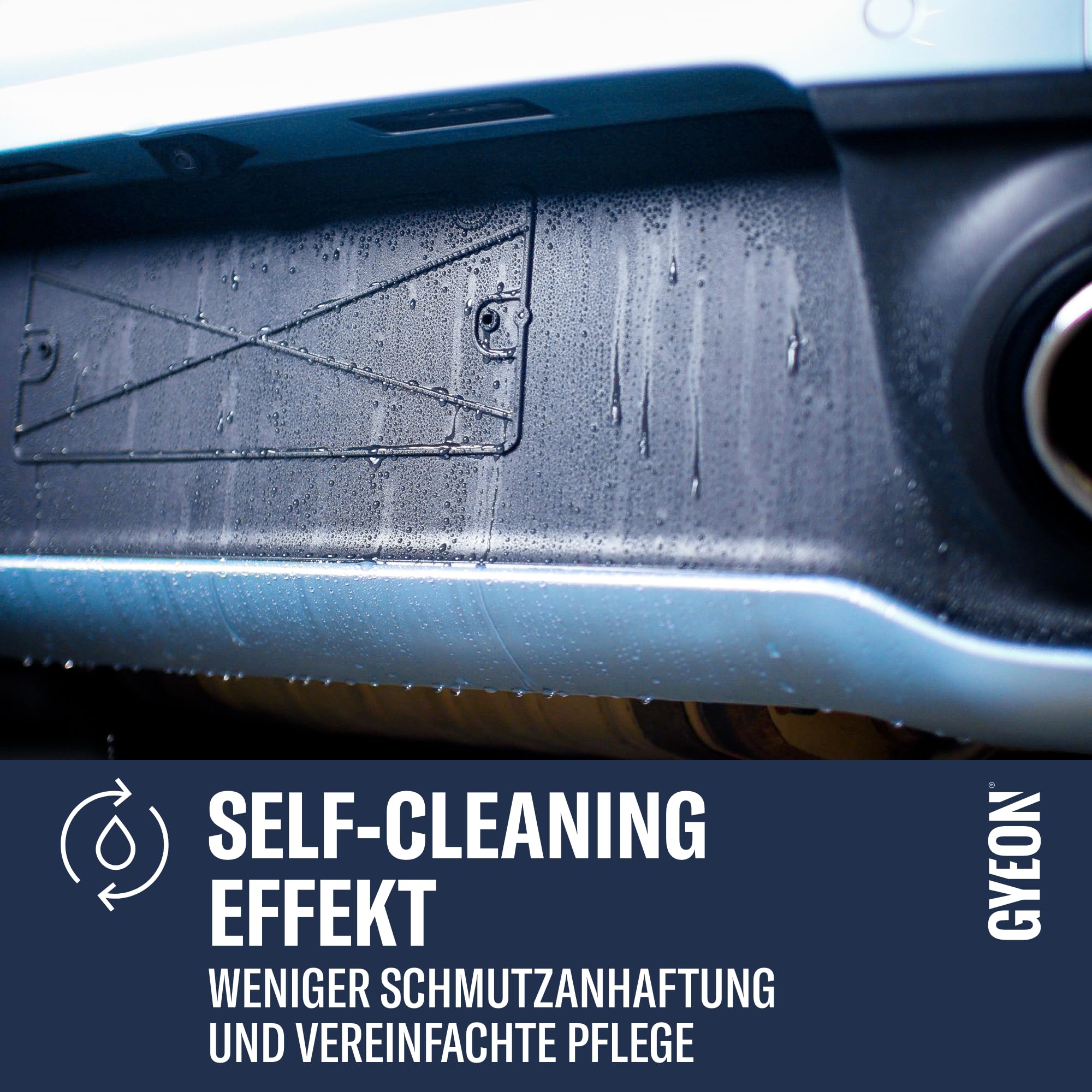 Gyeon Q² Trim EVO - Auto Keramik Kunststoffversiegelung - Langzeitschutz, Farbauffrischung und selbstreinigende Wirkung für Außen (30 ml)