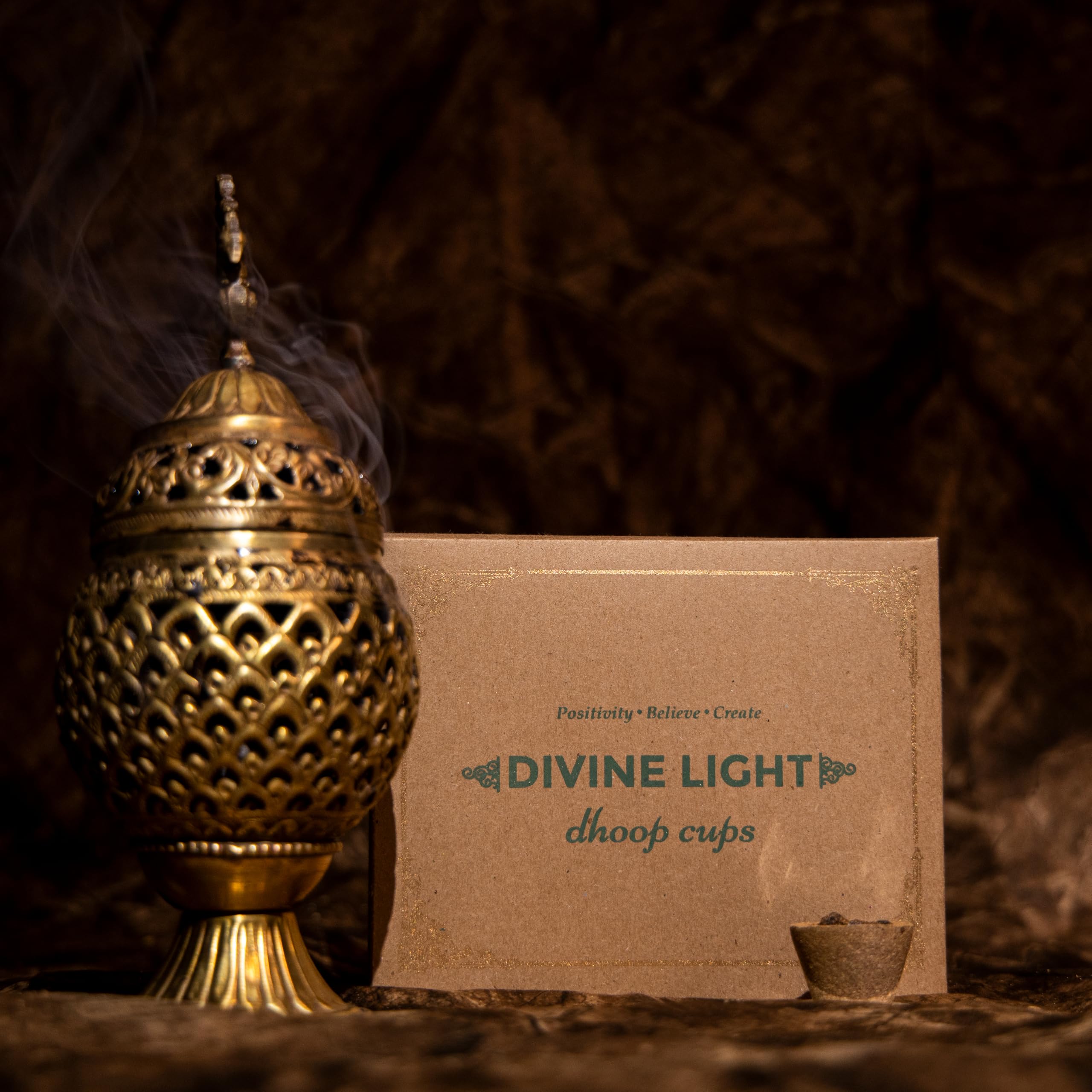 Divine Light Dhoop Cups | Premium Aromatic Dhoop for Daily Pooja, Prayer, Meditation & Spiritual Rituals | Long-Lasting Fragrance | Creates a Peaceful & Positive Ambience | Pack of 12 Dhoop Cups-picture-33
