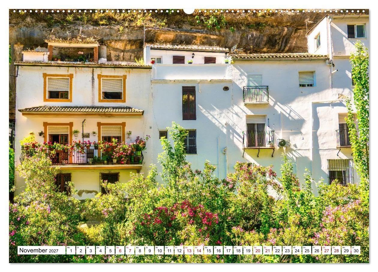 Sonniges Andalusien (hochwertiger Premium Wandkalender 2027 DIN A2 quer), Kunstdruck in Hochglanz: Andalusien besitzt eine lange und interessante ... und beeindruckende Natur. (CALVENDO Orte)