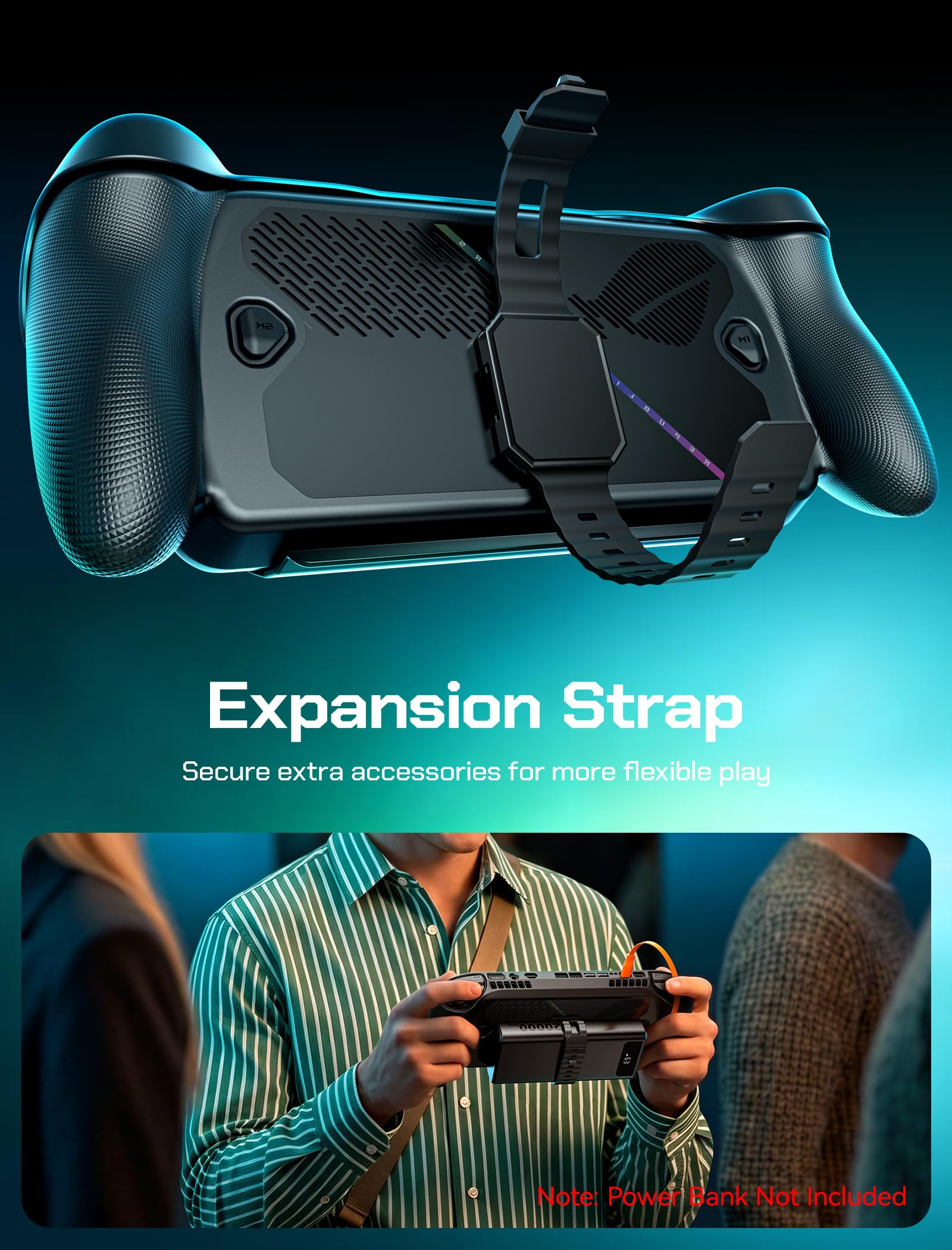 JSAUX ModCase for ROG Xbox Ally and ROG Xbox Ally X, Full