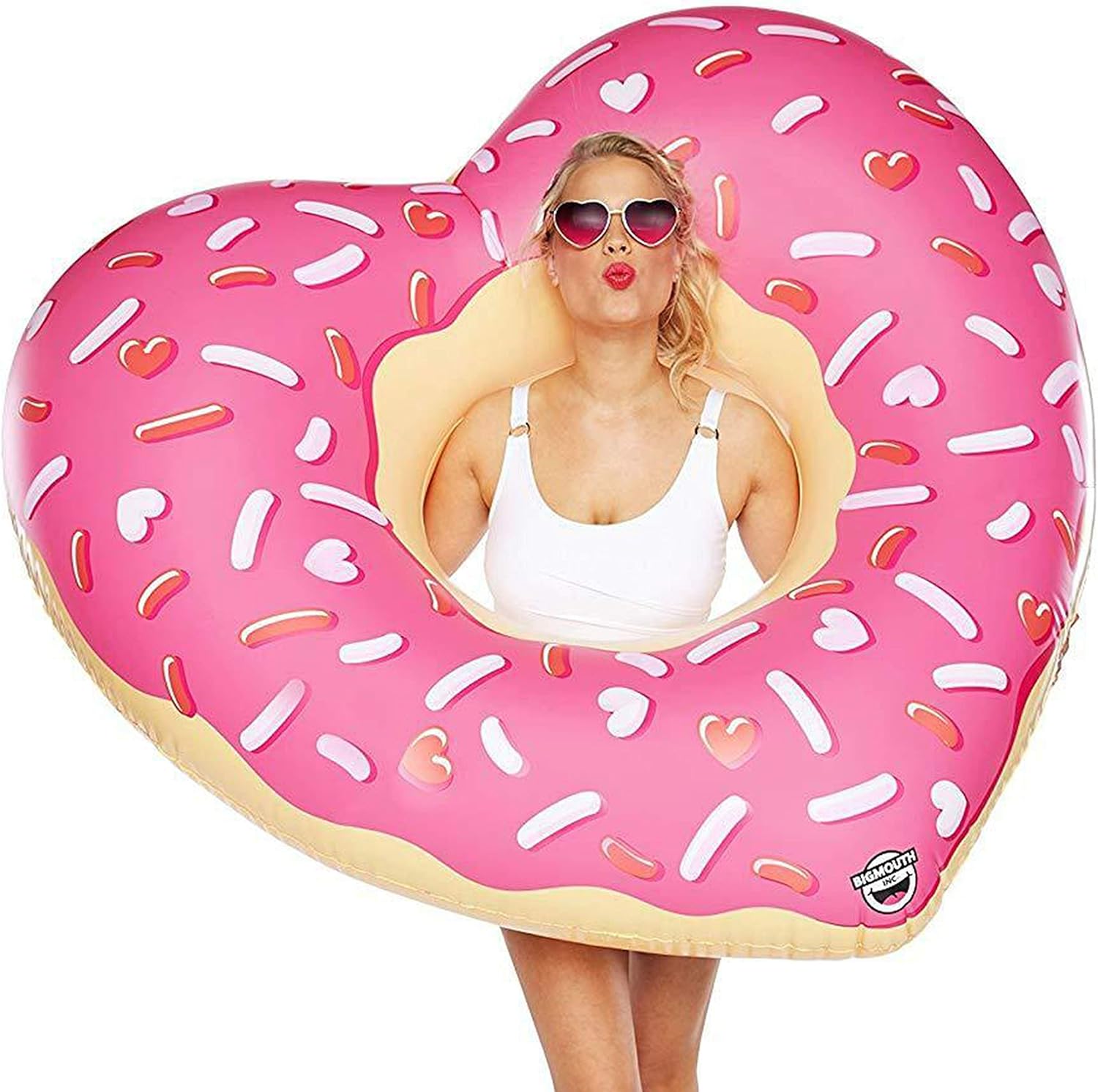 round inflatable lilo