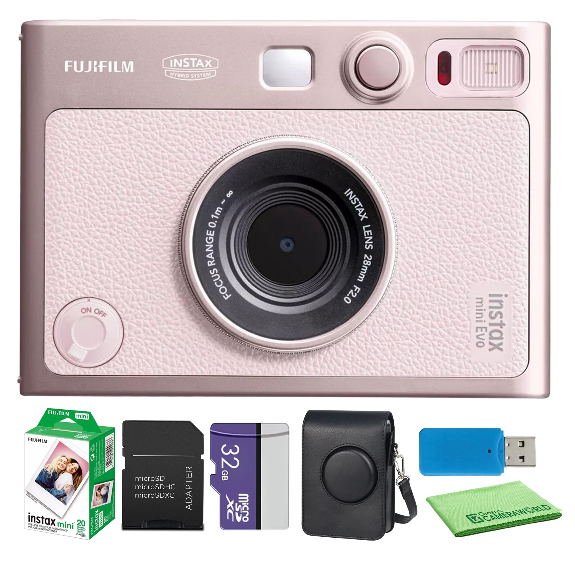Amazon.com : Fujifilm Instax Mini EVO Hybrid Instant Camera