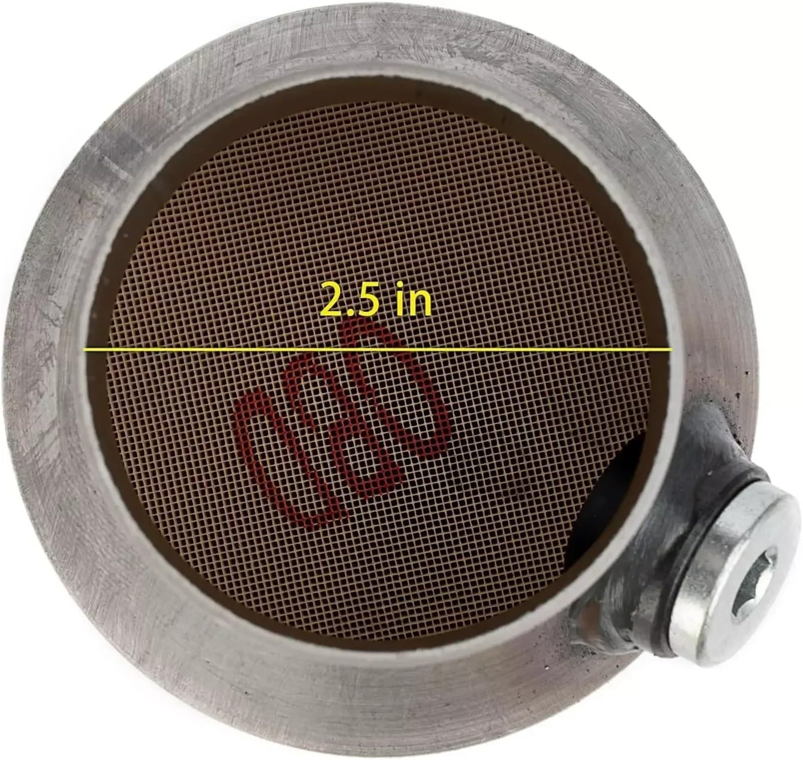 katalizator akcesoria Katalizator filtr 2'' 2,25'' 2,5'' 3" Uniwersalny katalizator 400 ogniw Tłumik o wysokim przepływie Euro1 Okrągły Stal nierdzewna