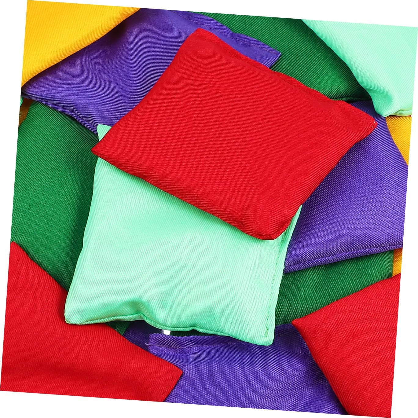 BESTYASH 20Pcs Bean Bags for Tossing Durable Bean Bag for Outdoor Games Fun Activities for Parties Picnics and Classroom Events Safe and Sturdy Construction