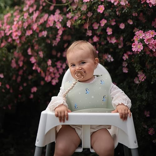 Miniatura 6 de FRIGG Daisy - Chupete de goma natural para bebés, hecho en Dinamarca, sin BPA (marmota/gris francés, 0-6 meses), paquete de 2 unidades Marmota/Gris
