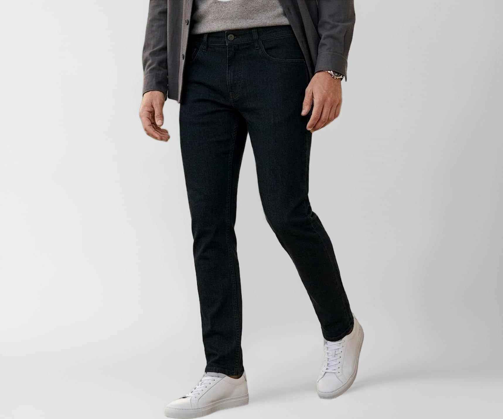 Urbano Fashion Men's Slim Fit Mid Rise Washed Jeans Stretchable