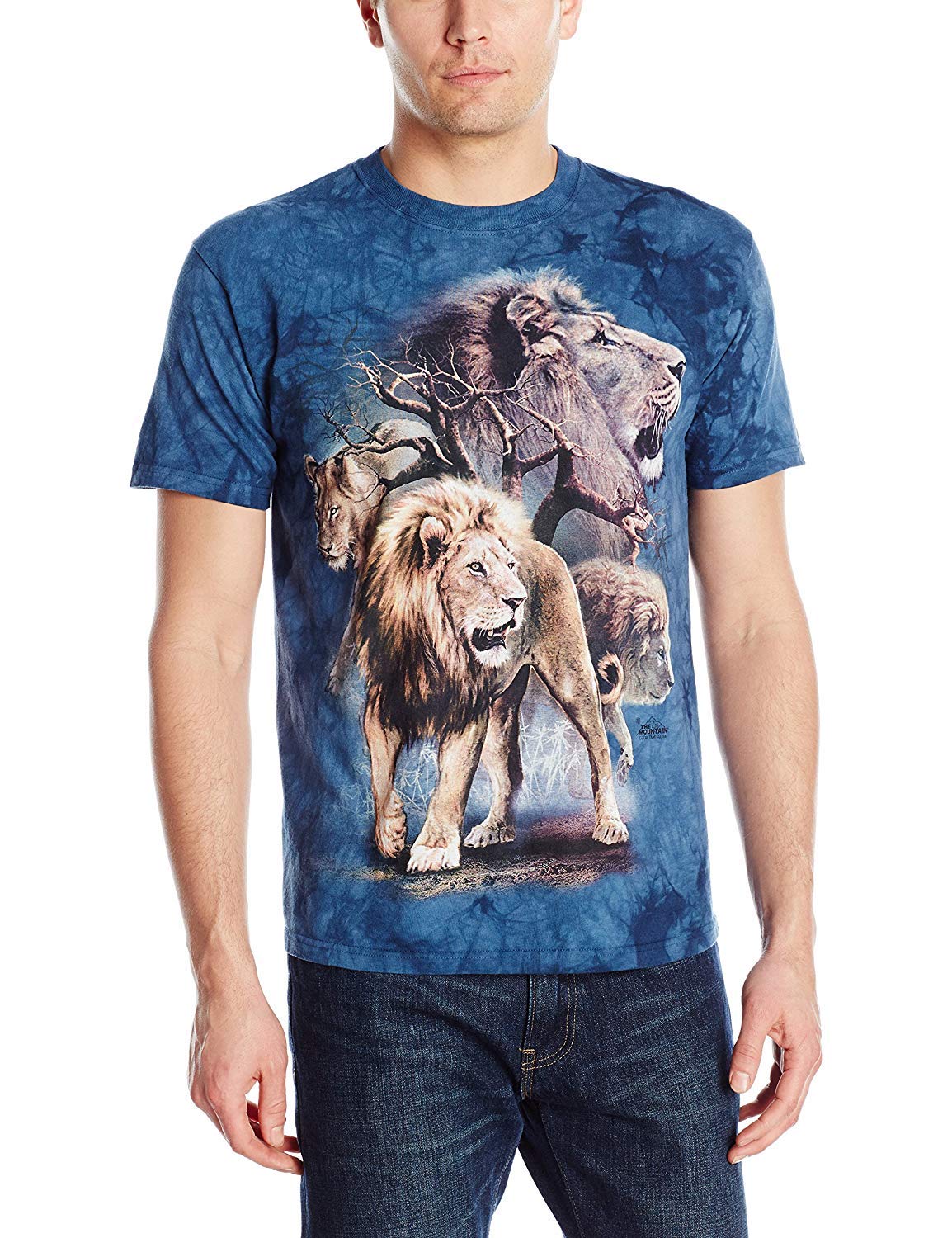 Men's Lion Collage T-Shirt