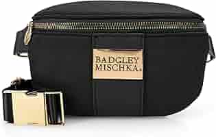 Amazon.com | Sage Scuba and Vegan Leather Belt Bag | Waist Packs