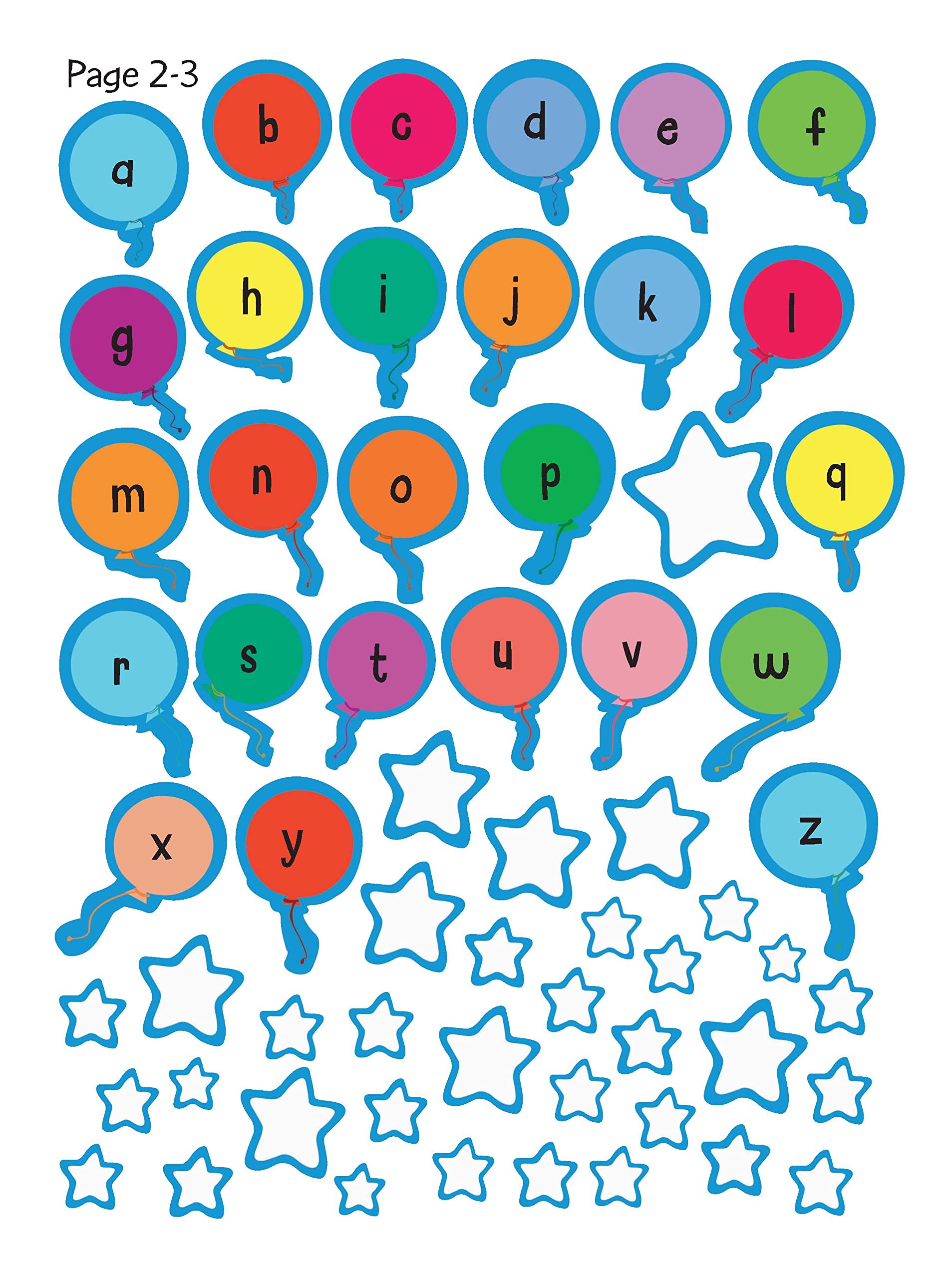 Activity book: My First Alphabets Sticker Activity Book - Sticker Book With 350 Stickers 2