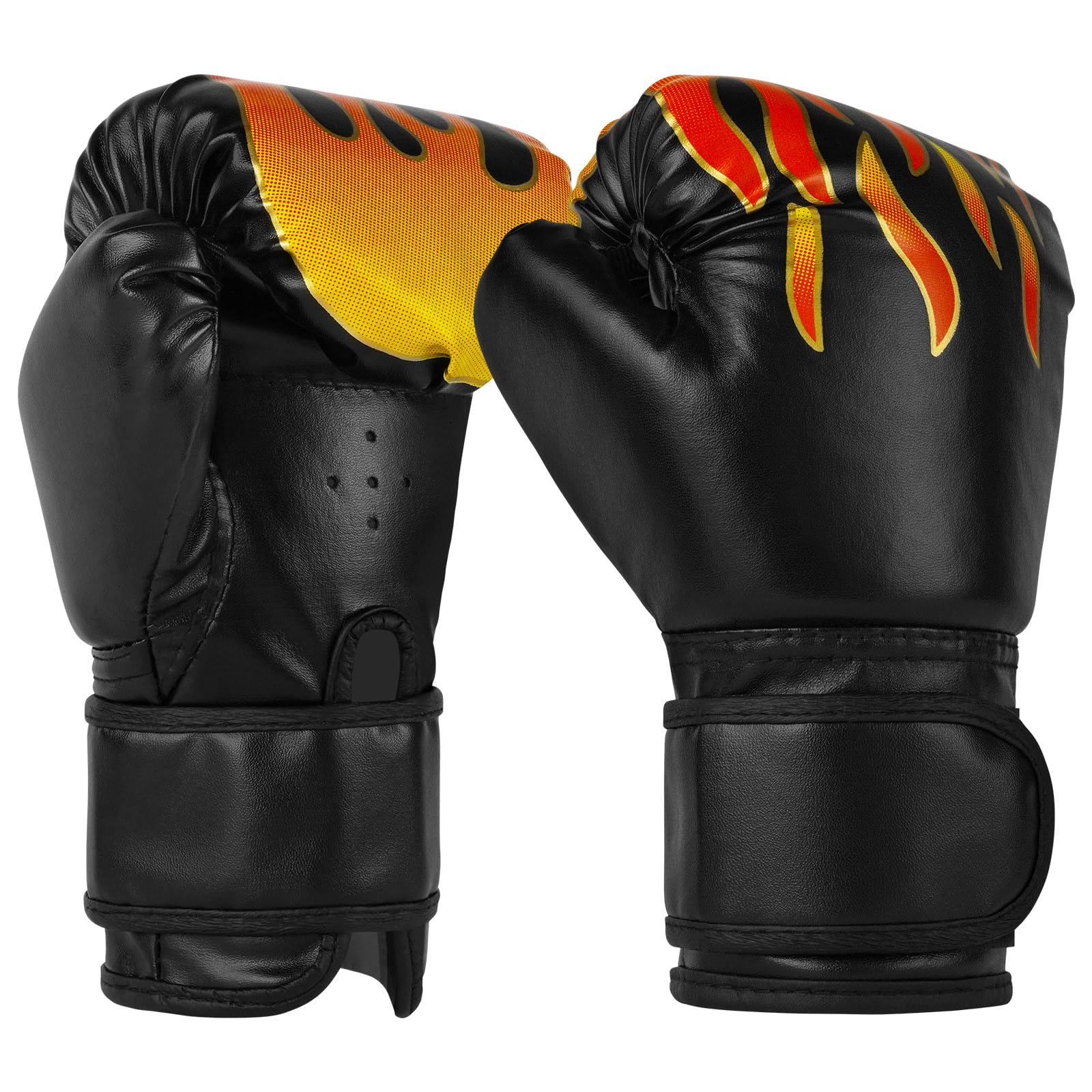 Flintronic Guantoni da Boxe per Bambini 3-8 Anni Ragazze e Ragazzi Allenamento Sparring Junior Muay Thai MMA Arti Marziali