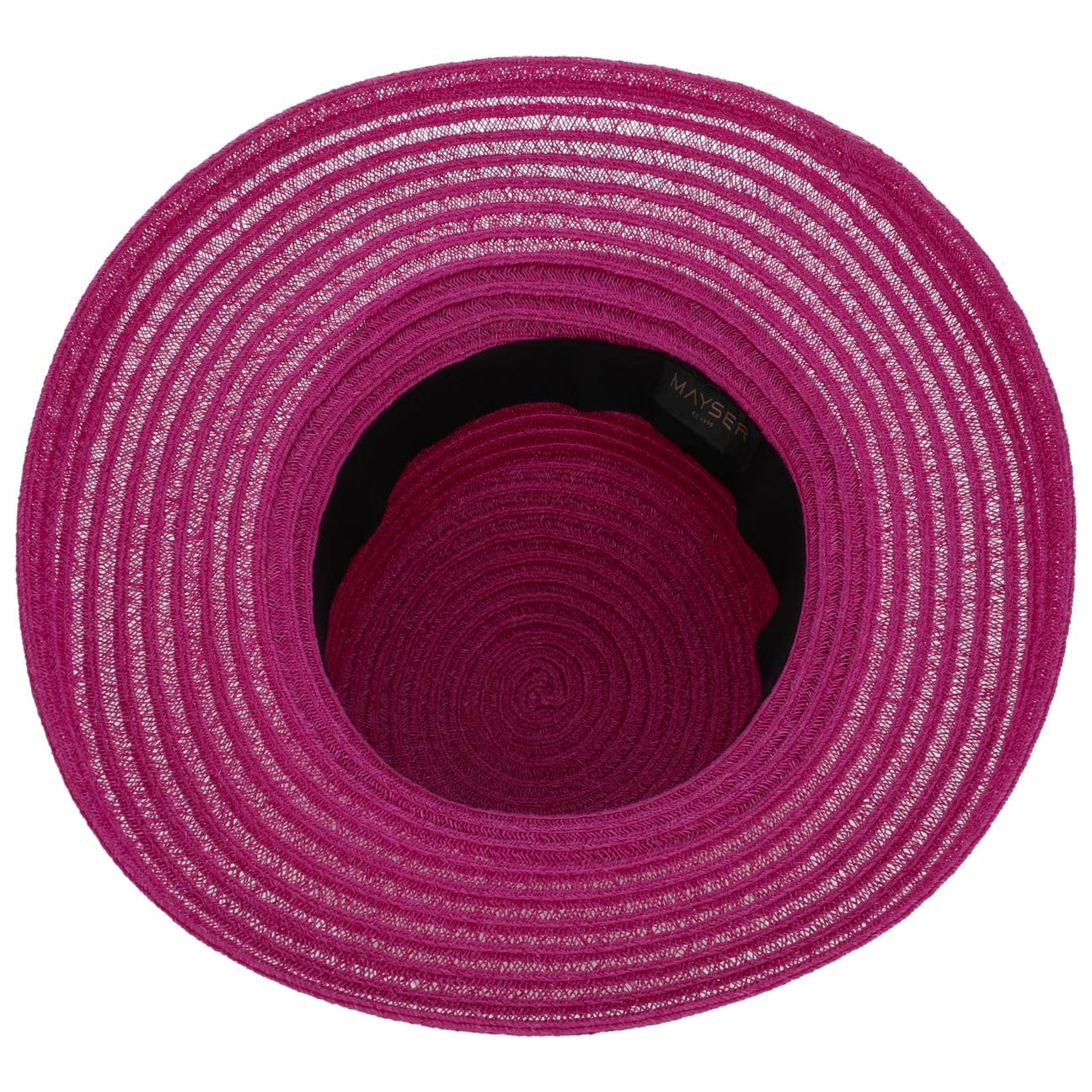 Mayser Tiffy Uni Chapeau de Soleil Tresse Unicolore Fabrique en UE Femme Printemps Ete