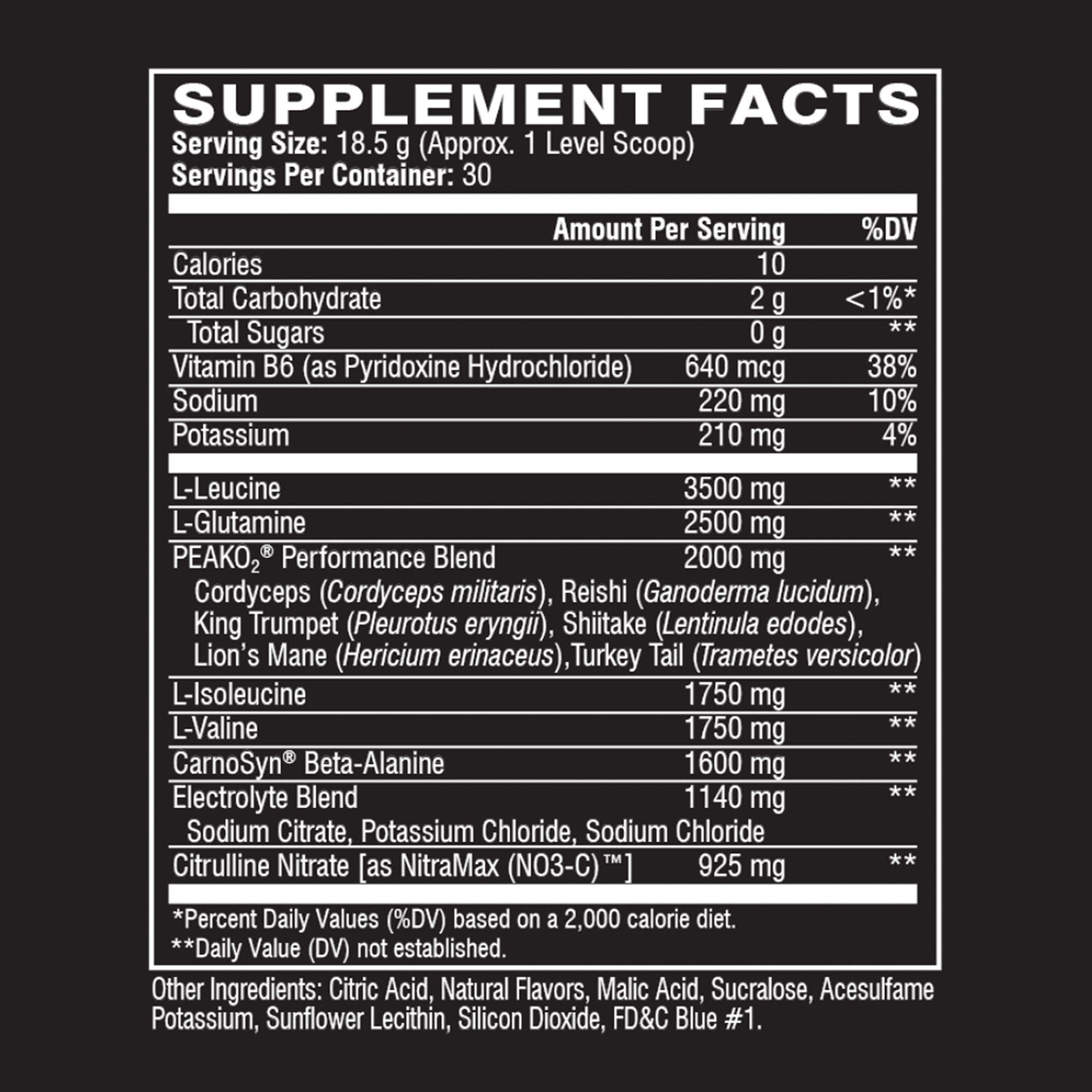 XTEND Elite BCAA Powder Fraserade Sugar Free Post Workout Muscle Recovery Drink with Amino