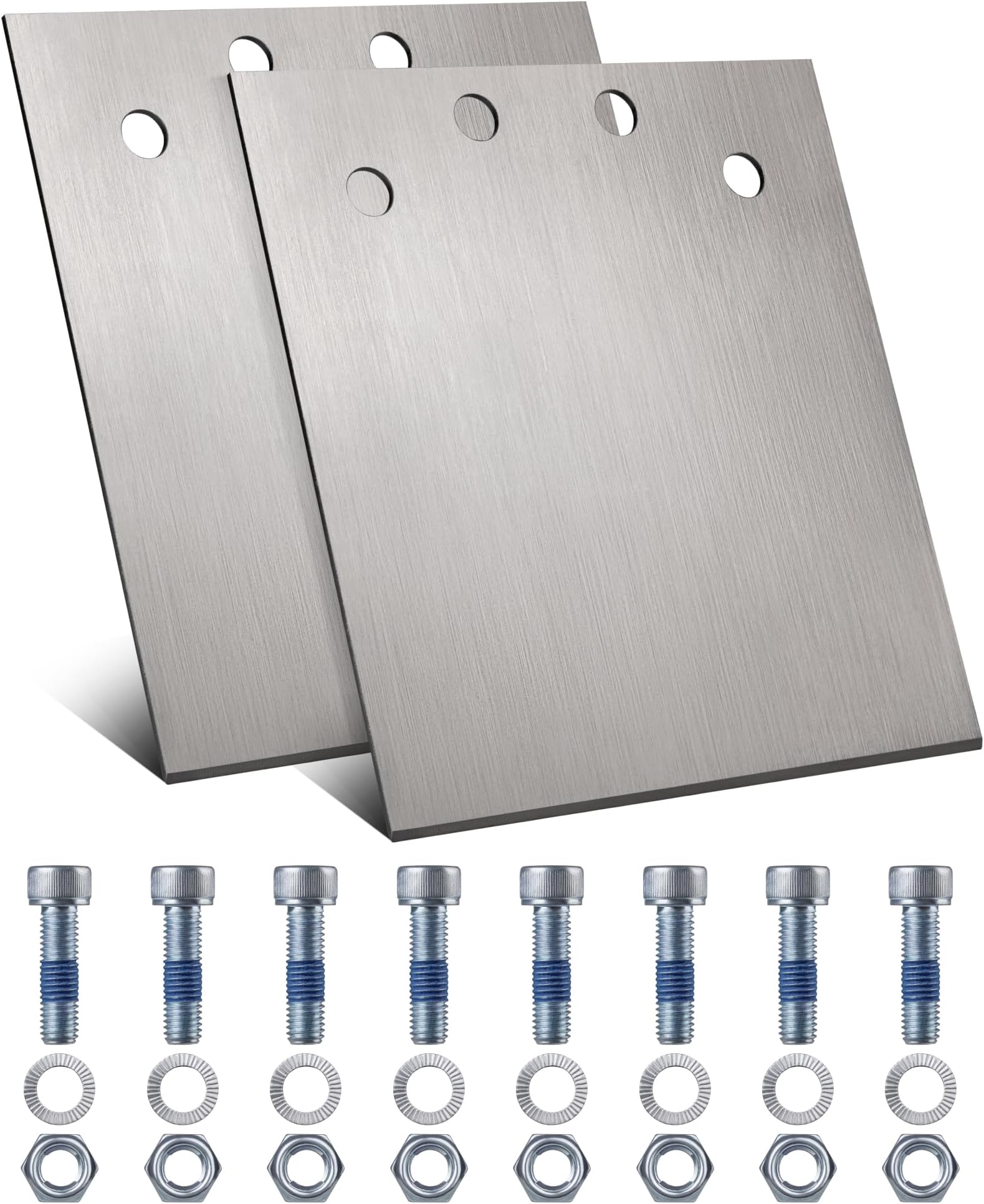 2Pcs Sharpen Replacement Scraper Blade for 6-in Wide SDS Max Floor Scraper, Thinset Removal Chisel Bits Blade