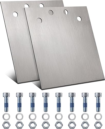 Firecore 2 cuchillas raspadoras de repuesto afiladas para raspador de piso SDS Max de 6 pulgadas de ancho, cuchilla de cincel de extracción Thinset