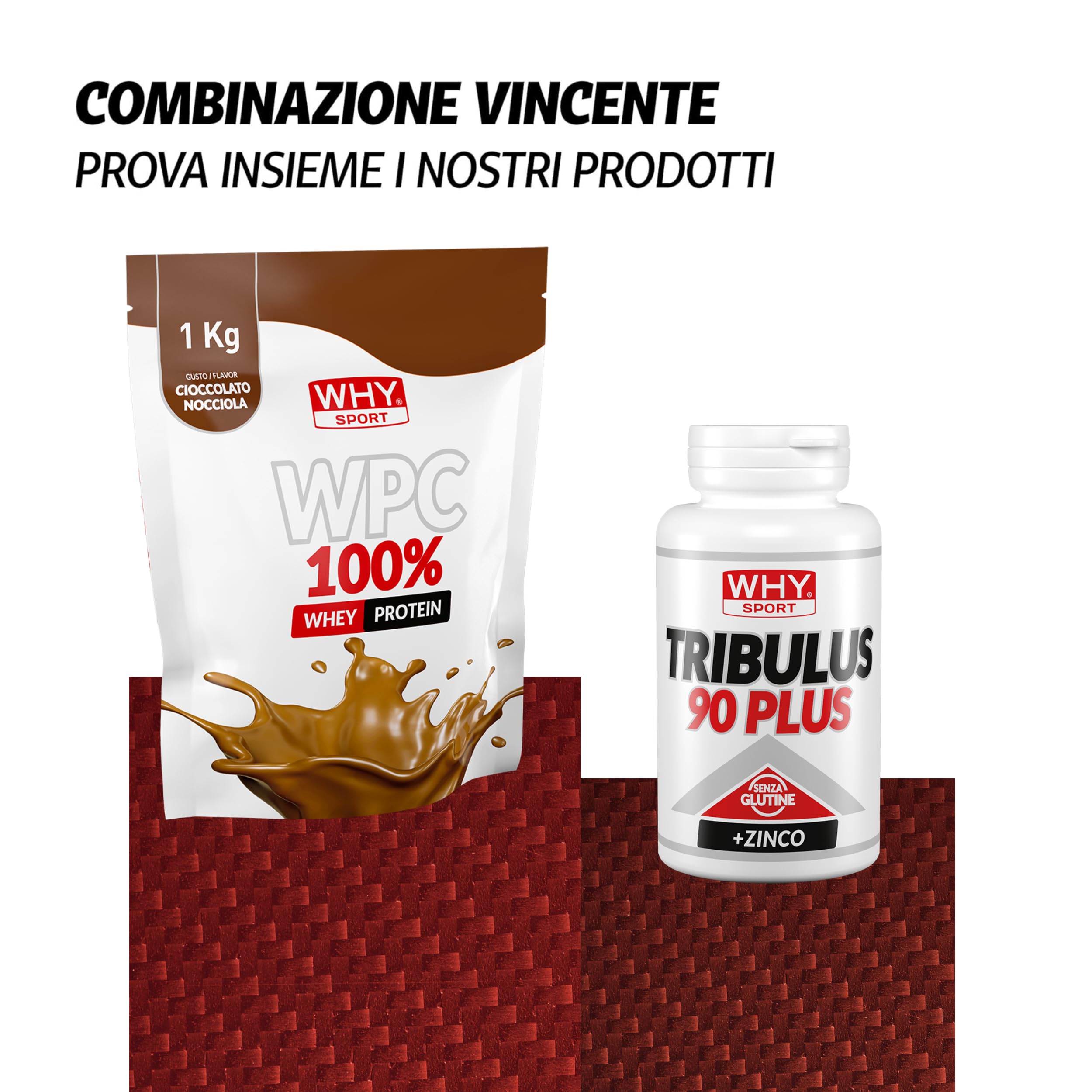 WHY SPORT WPC 100% WHEY PROTEIN 1 KG Choco Nut