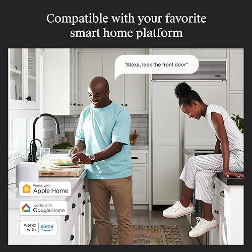 Miniatura 4 de Level Lock+ (Wi-Fi) Smart Lock - Cerradura inteligente más pequeña del mundo más llaves de Apple Home - Bloqueodesbloquea desde cualquier lugar -