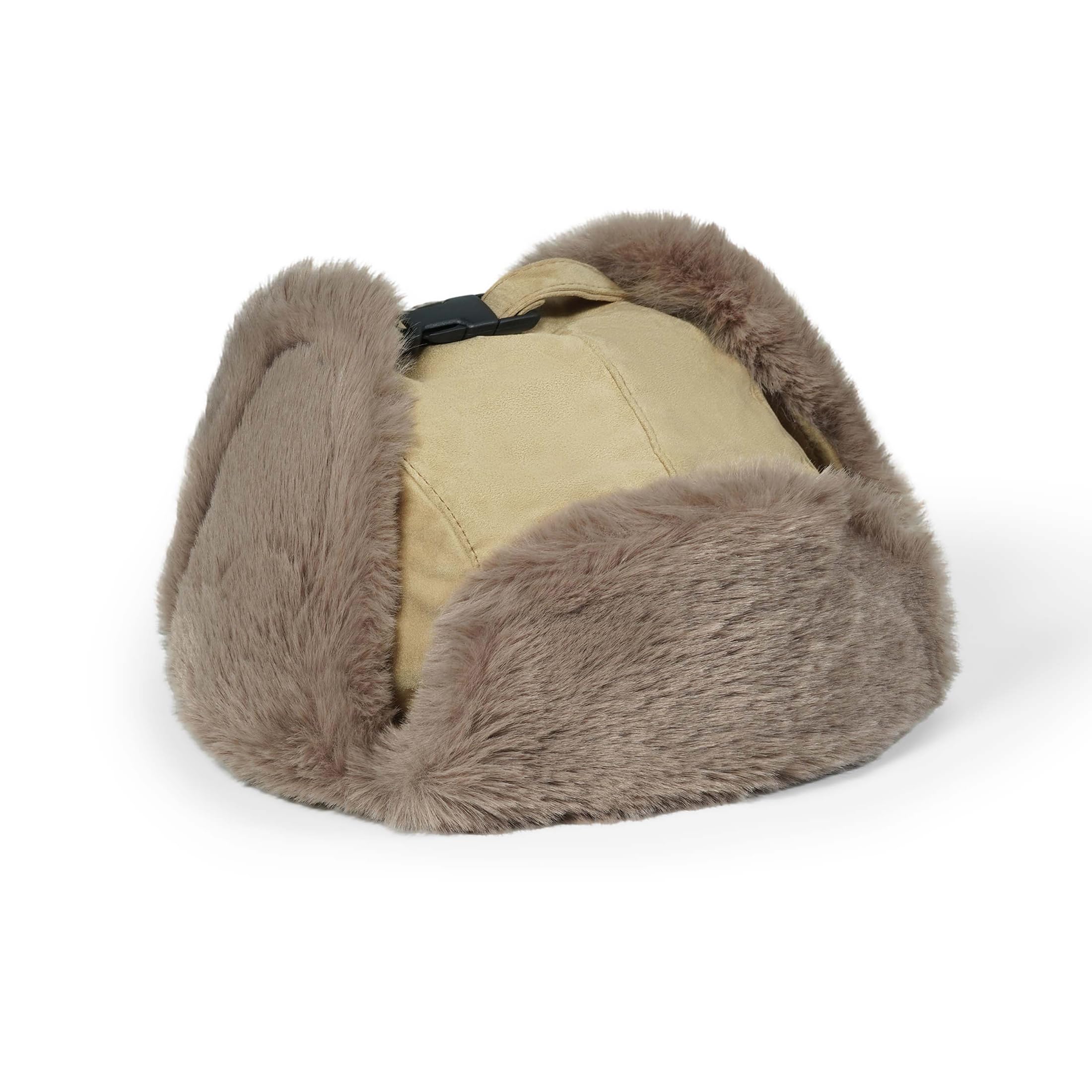 czapka zimowa, Czapka traperska zimowa, czapka lotnicza z nausznikami, ciepła typu bomber, termiczna uszanka(PL2509Khaki)