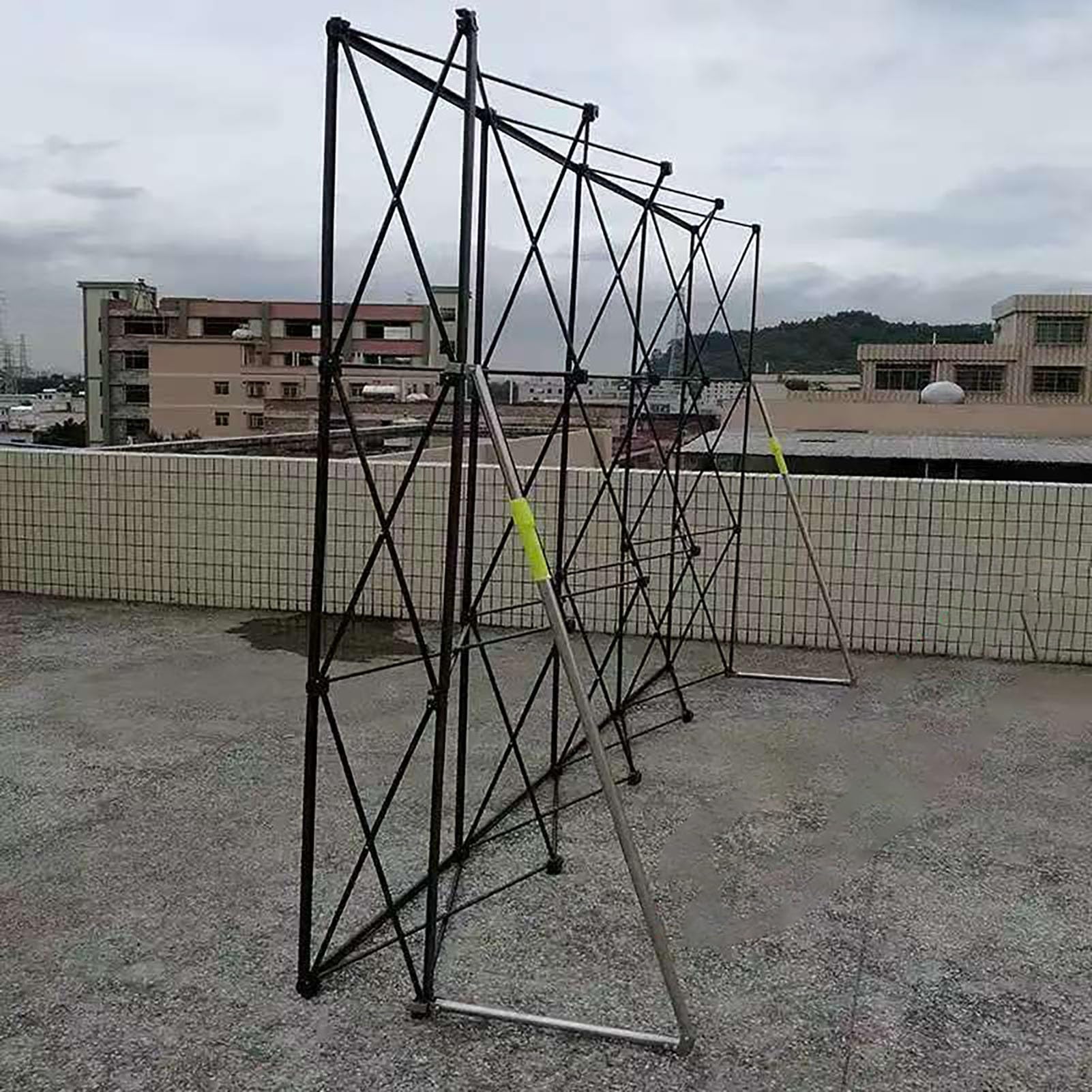 Supporto portatile di pop-up del fondale, esposizione piegante del tessuto dell'installazione rapida per le mostre e le fiere commerciali