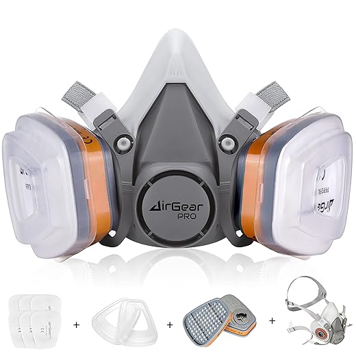 AirGearPro M-500 Atemschutzmaske mit A1P2 Filter