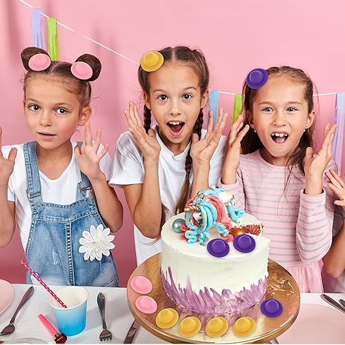 Miniatura 4 de 12 pinzas para el cabello para sombrero de vaquera occidental, pinzas de plástico para el cabello, lindos clips para sombrero de vaquero, pinza para