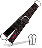 Gym Multifunctional Extension Strap (Single) - for Cable Attachments, Pulley Machines, Rows - Add New Exercises and Grips to Your Workout, Heavy Duty, 5 Lengths Options