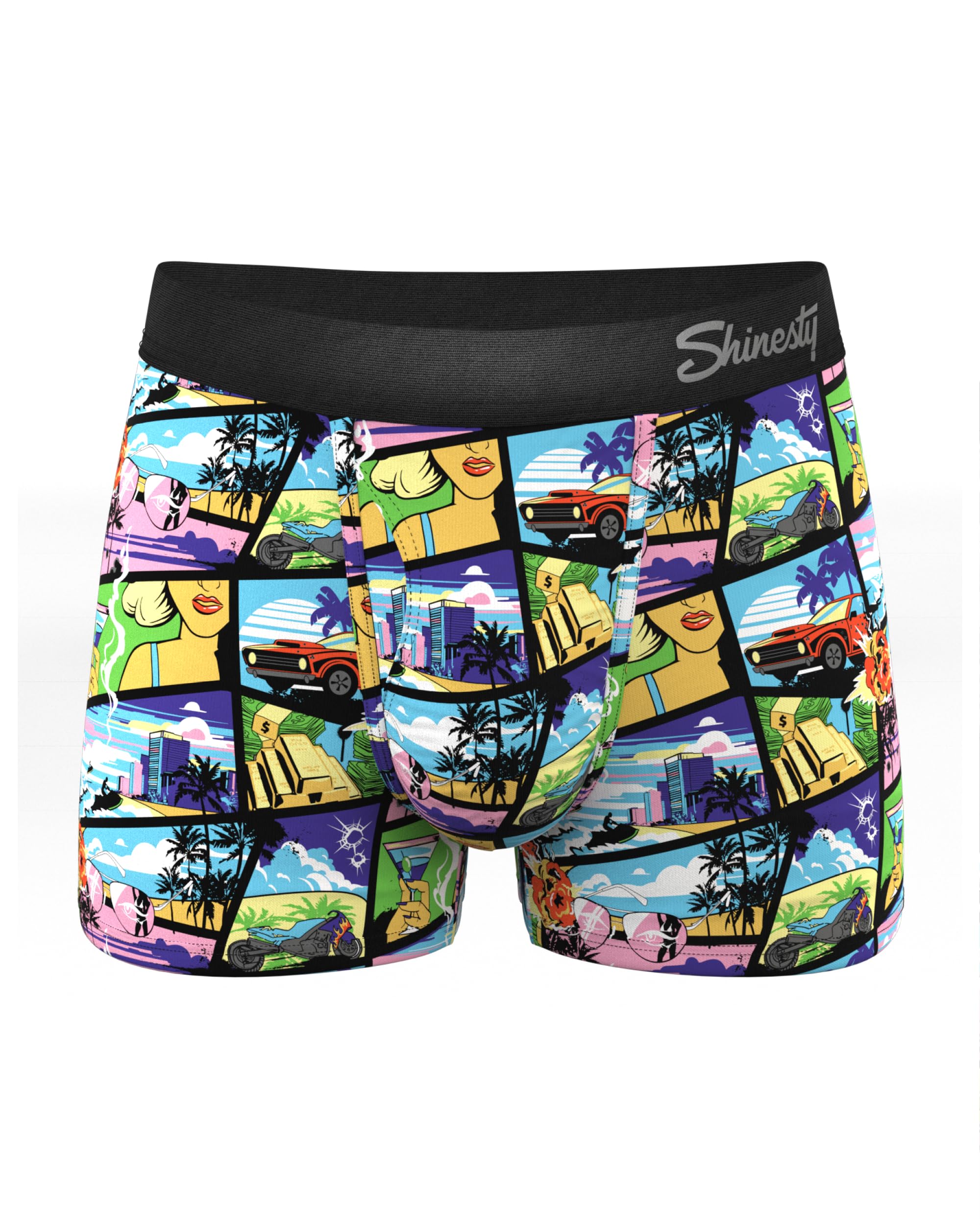 ShinestyHammock Support Pouch Underwear | Mens Trunk Underwear | Anti-Chafing, Moisture Wicking, Breathable