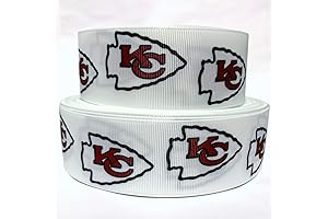 Personalized kansas city chiefs ribbon for wreath