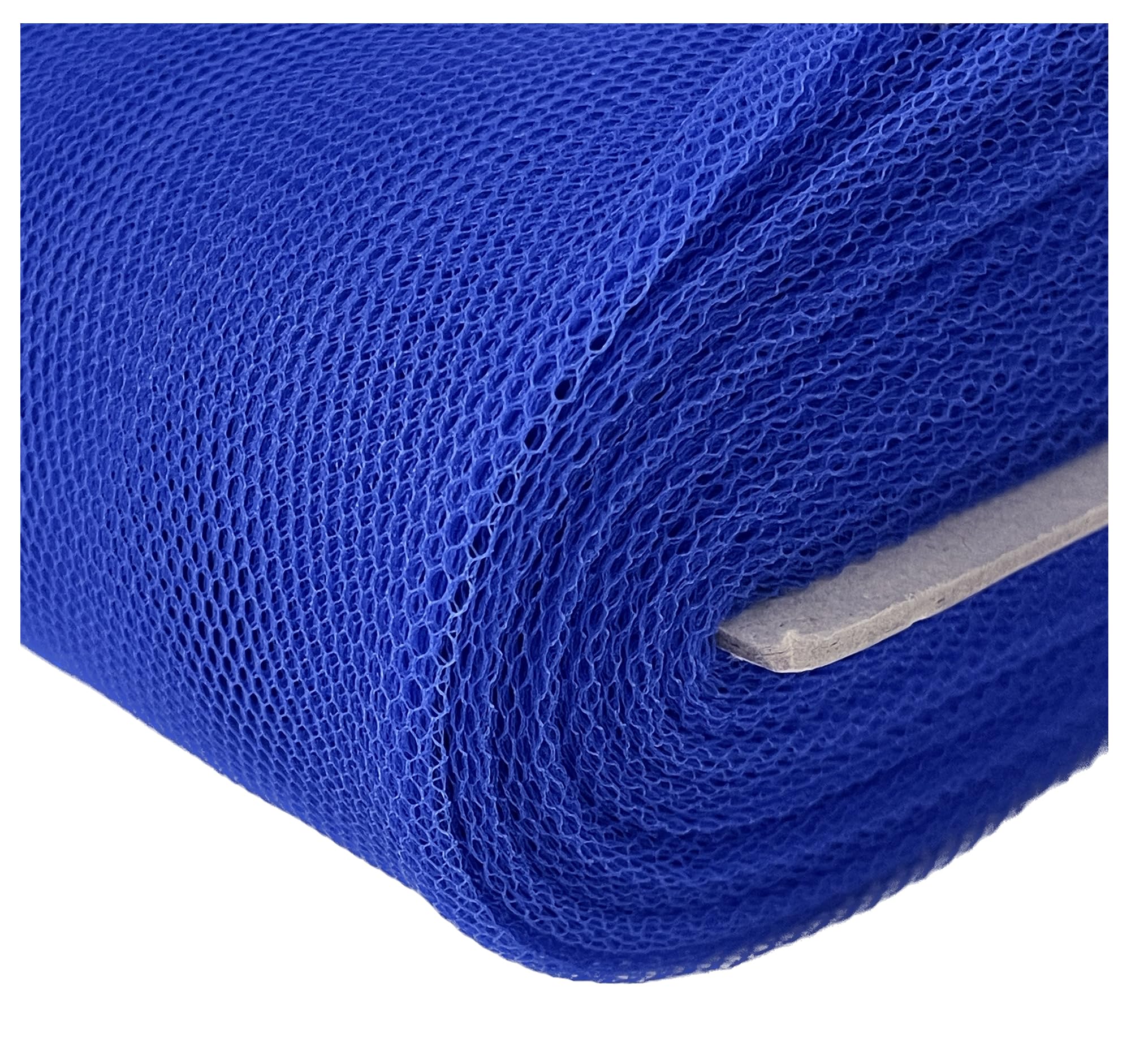 Empire Blue Dress Net Fabric 100% Polyester Flare Free Tutu Tulle Mesh Veil Bridal Material (Sample)