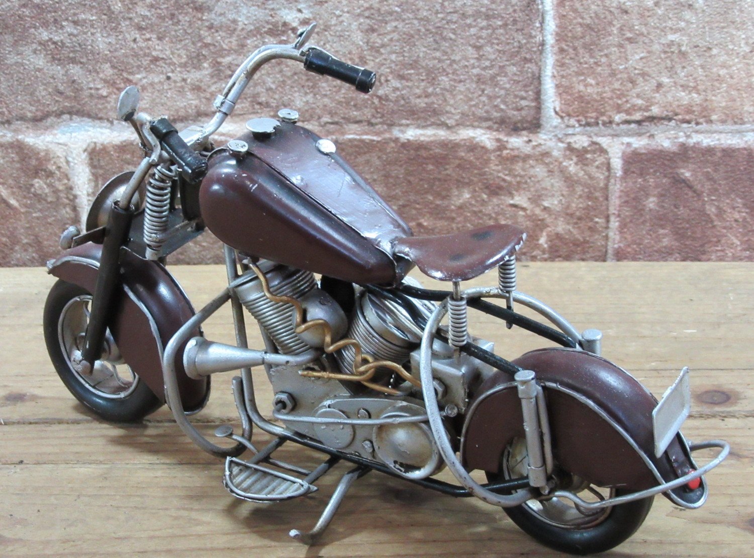 ブリキ レトロ ミニカー Amazon.co.jp: 東洋石創 アンティーク調 ブリキのオブジェ(motorcycle