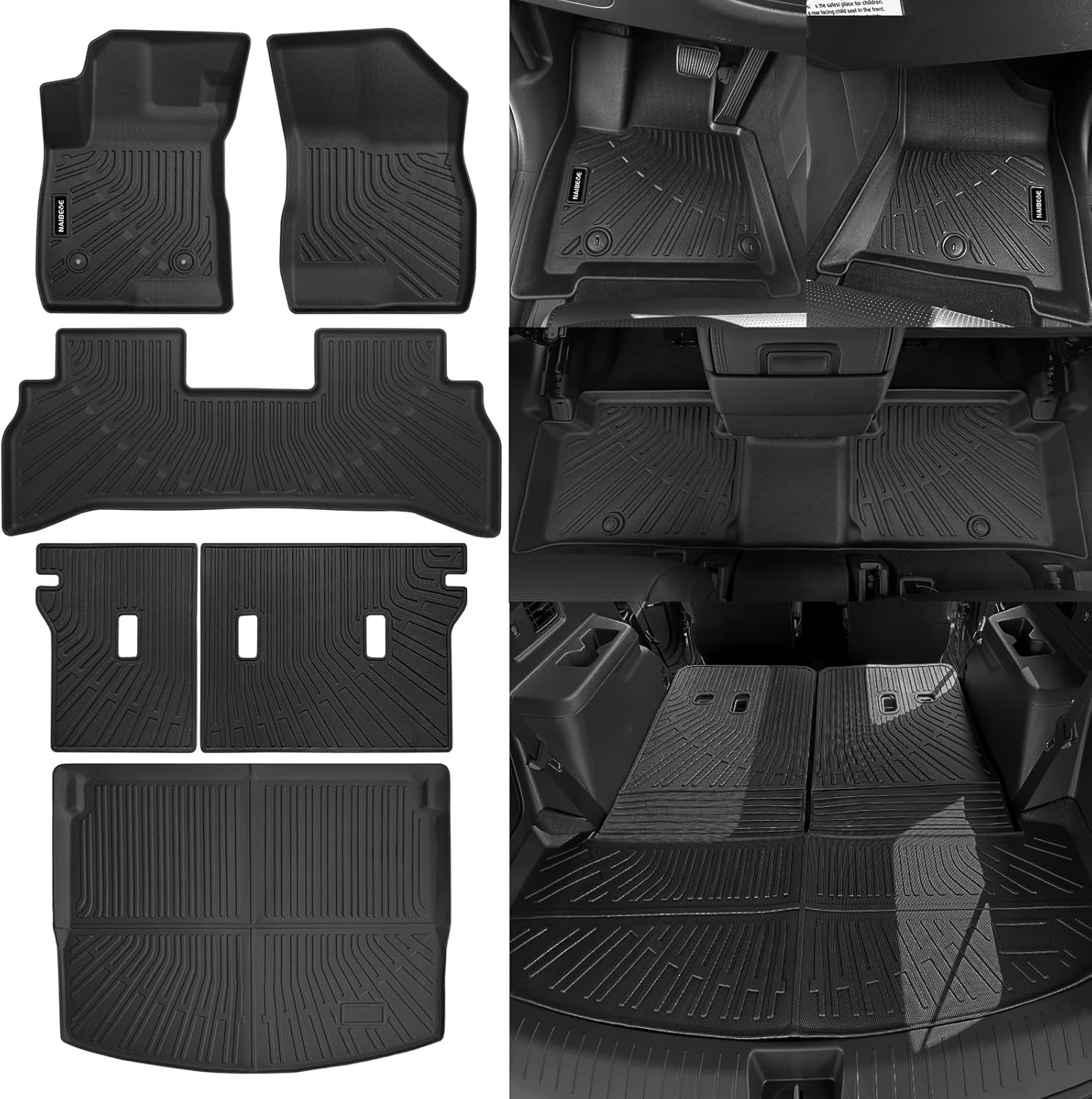 Naibeve Floor Mats for 20212025 Chevrolet Trailblazer (FWD