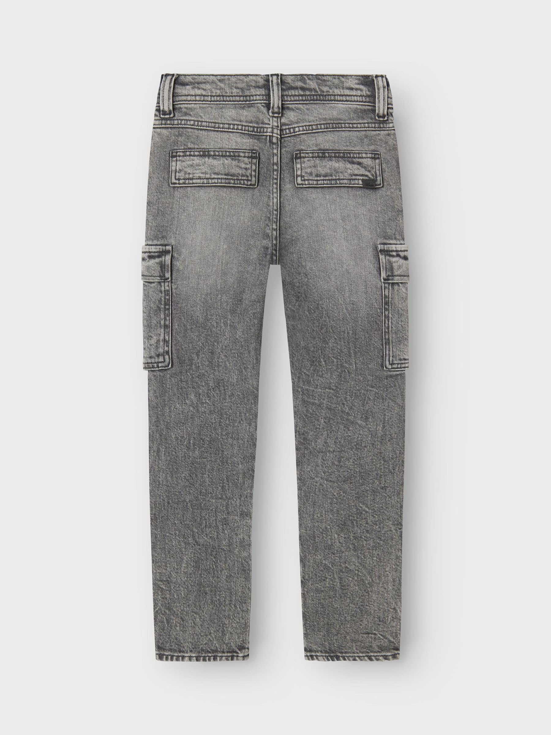 NAME IT Boy Jeans Cargo - Nkmsilas Tap 6650-Az Noos Jean Cargo - Classique - Garçon
