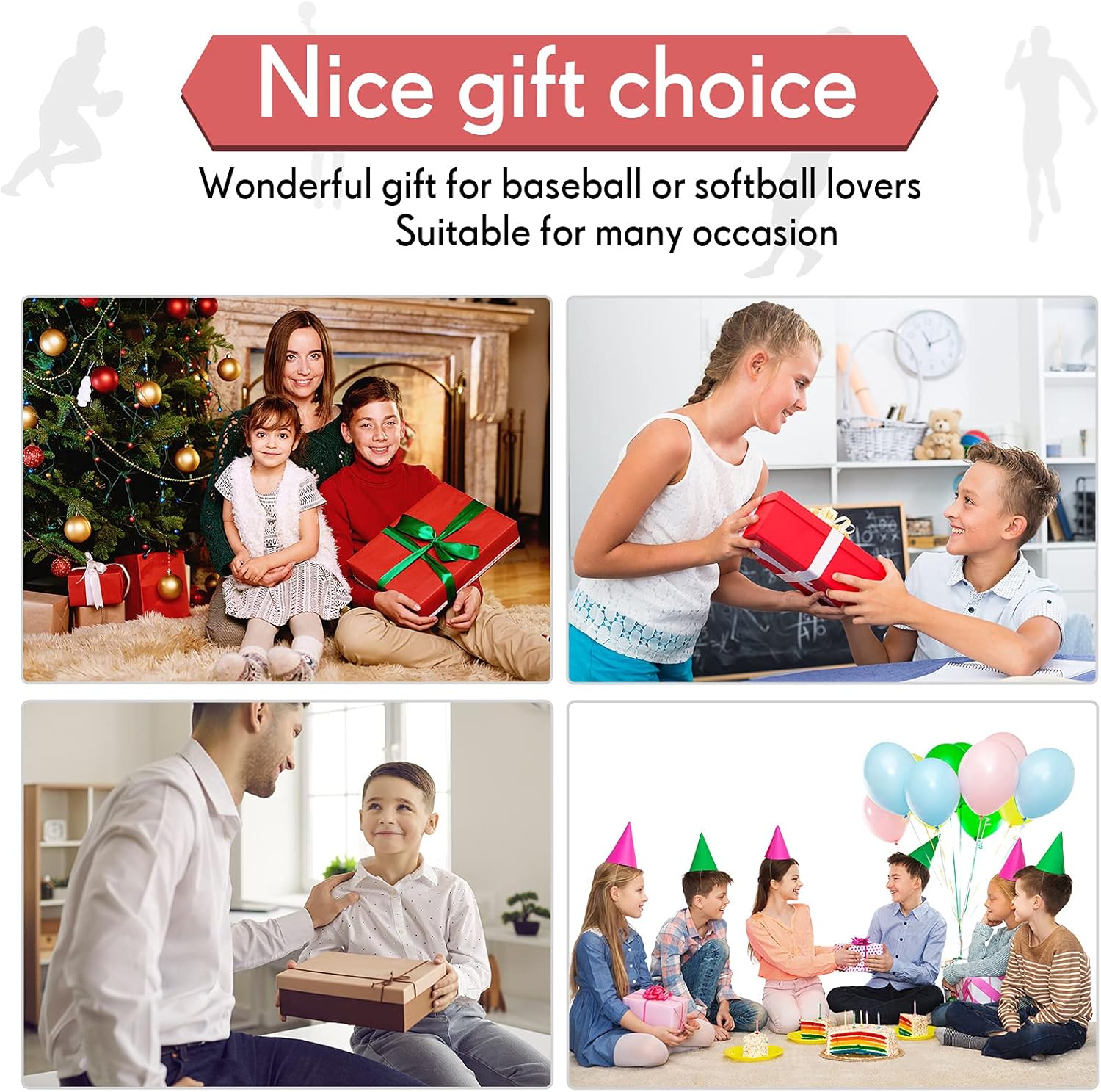 JaGely 5 Pcs Youth Adjustable Belt Baseball Socks and Belt for Youth Adult 1 Softball Waist with 2 Pairs of Sock - Image 7