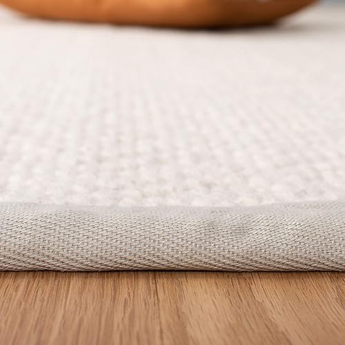 Miniatura 5 de SAFAVIEH Natural Fiber Collection NF487A - Alfombra hecha a mano de lana y yute (5 x 8 pies)