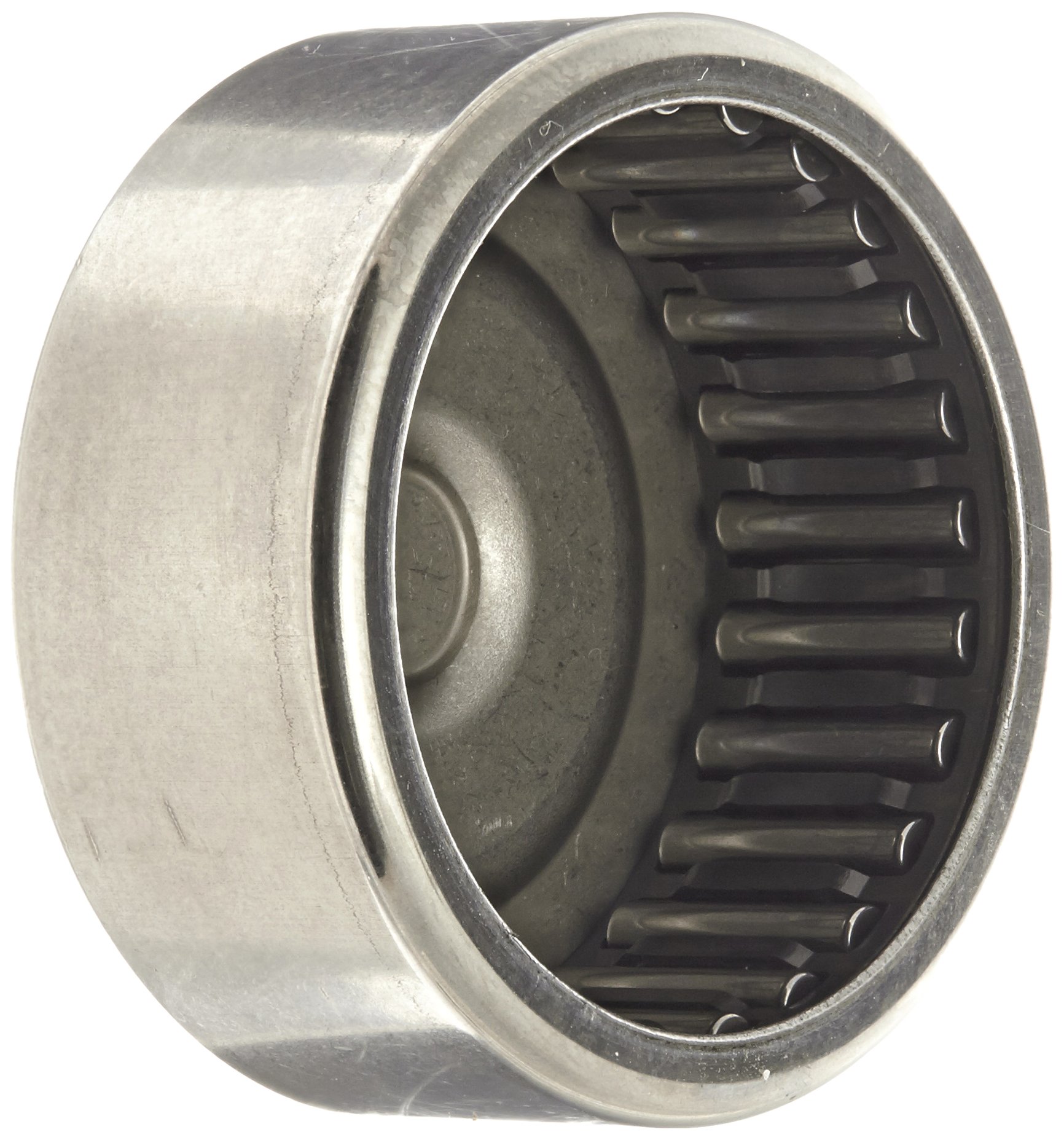 INA BK3016 Needle Roller Bearing, Steel Cage, Closed End, Open, Metric, 30mm ID, 37mm OD, 16mm Width, 8500rpm Maximum Rotational Speed, 6500lbf Static Load Capacity, 3850lbf Dynamic Load Capacity