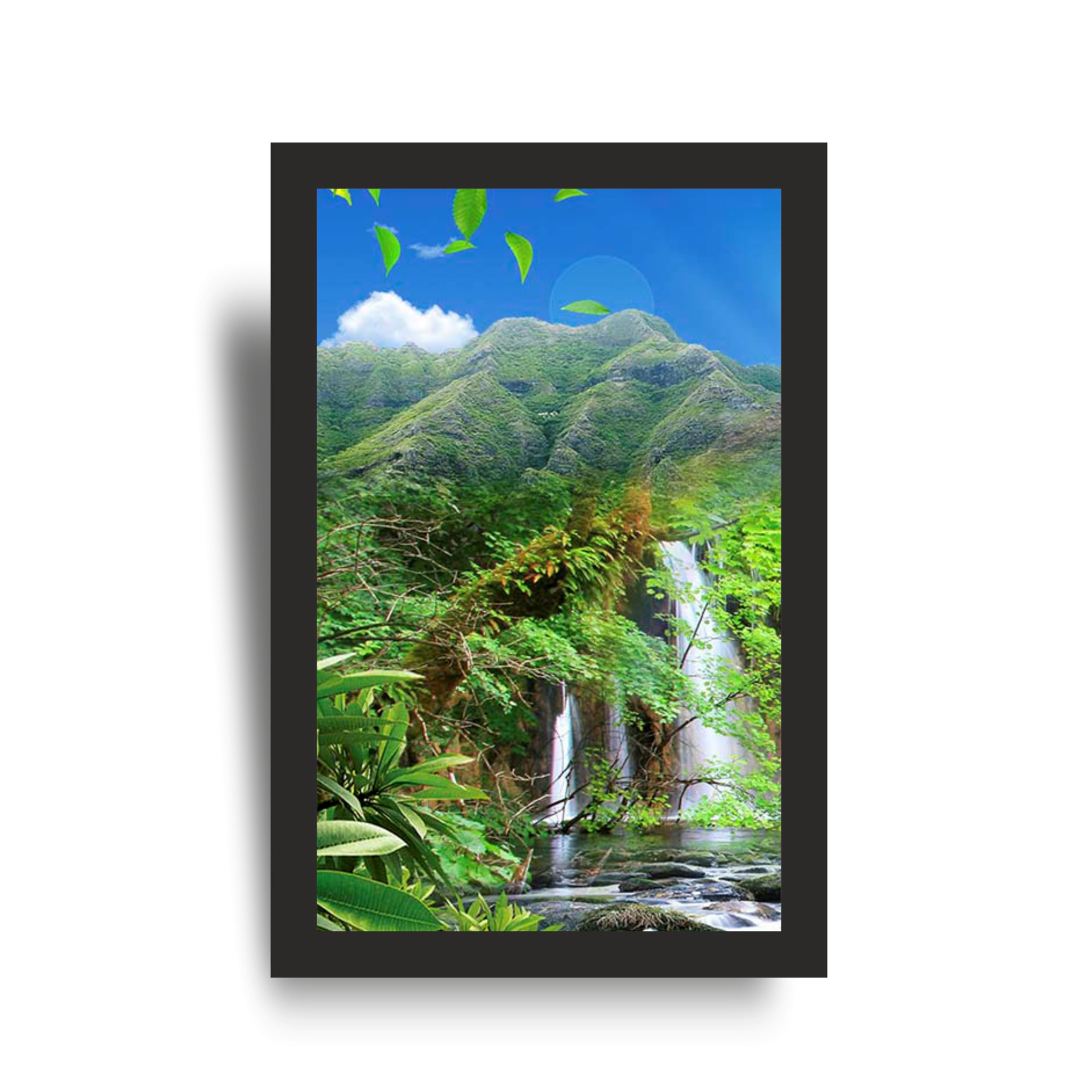 Waterfall Nature Wall Art Frame Set of 3 – view 2