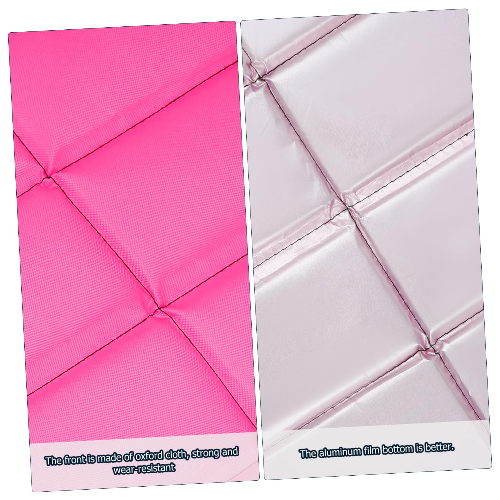 Abaodam 3sets 2 Pcs Foldable Sitting Mats Seat Cushions for Camping Hiking Picnic Playground Comfortable Lightweight for Outdoor Activities 2pcs*3