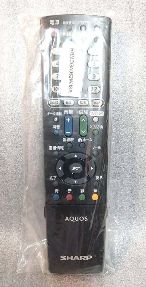 シャープ 液晶テレビ(AQUOS) 純正リモコン GA952WJSA 0106380347 81wZ-o1EmvL._UF894,1000_QL80_.jpg