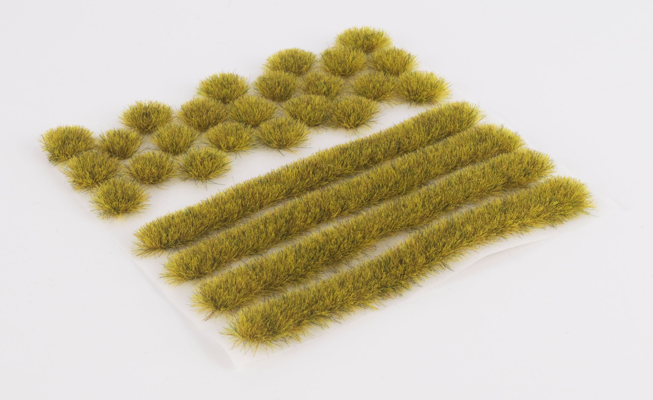 WWScenics Static Grass Tuft & Strip Set | 6mm Wild Meadow | WIL6MIX | for Model Scenery