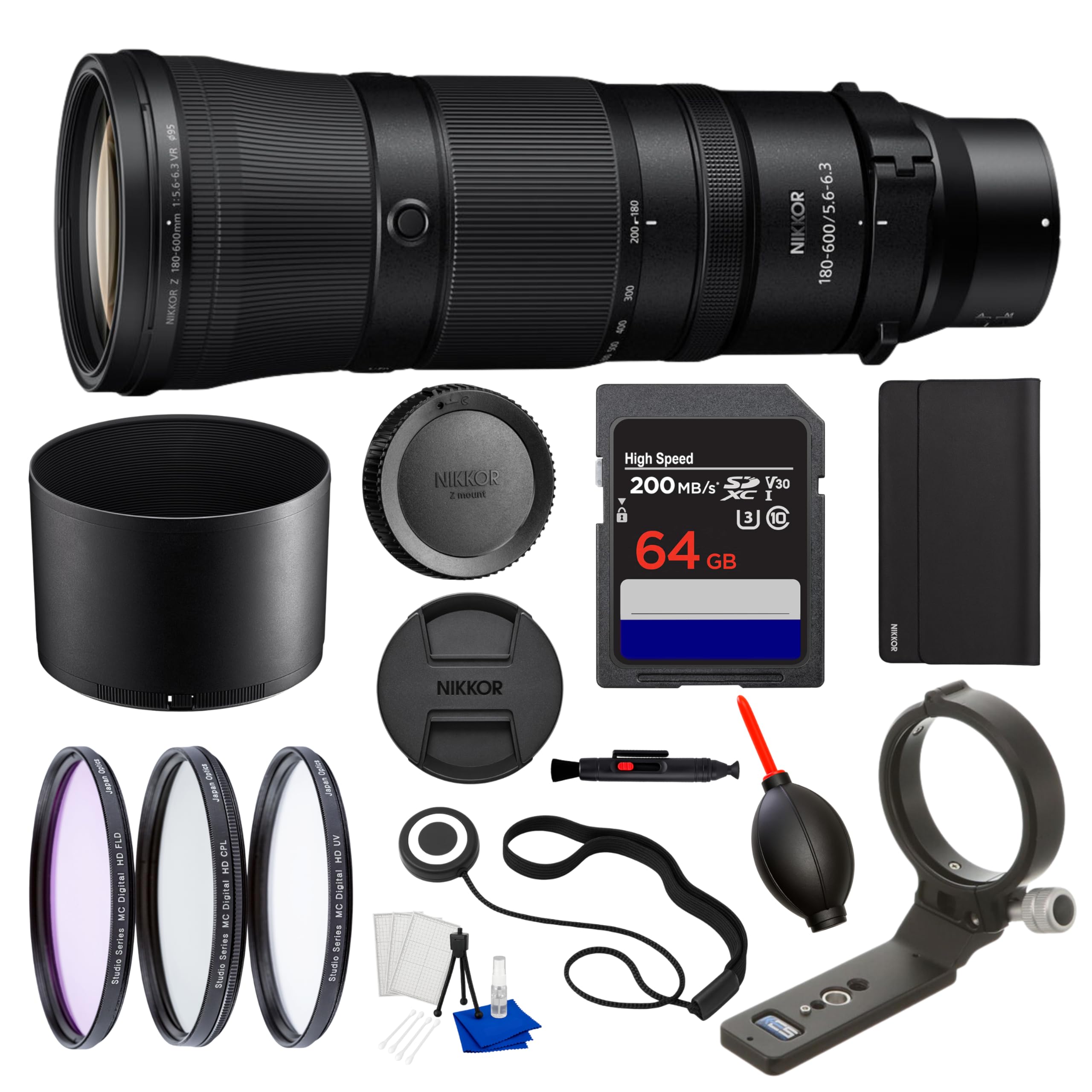【極希少】Nikon ニコン マクロフォト用フィルター 6枚フルセット Amazon.com : Nikon NIKKOR Z 180-600mm f/5.6-6.3 VR (Black) Bundle
