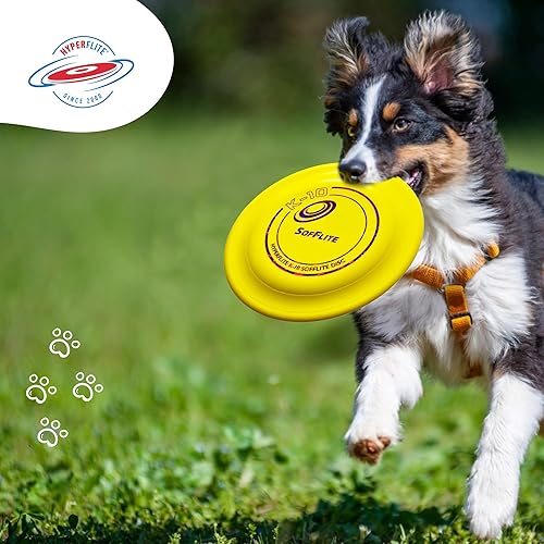 Miniatura 7 de Hyperflite K-10 SofFlite - Disco de perro de 875 pulgadas ultra suave para caninos con bocas sensibles mejor vuelo frisbee de perro grado de