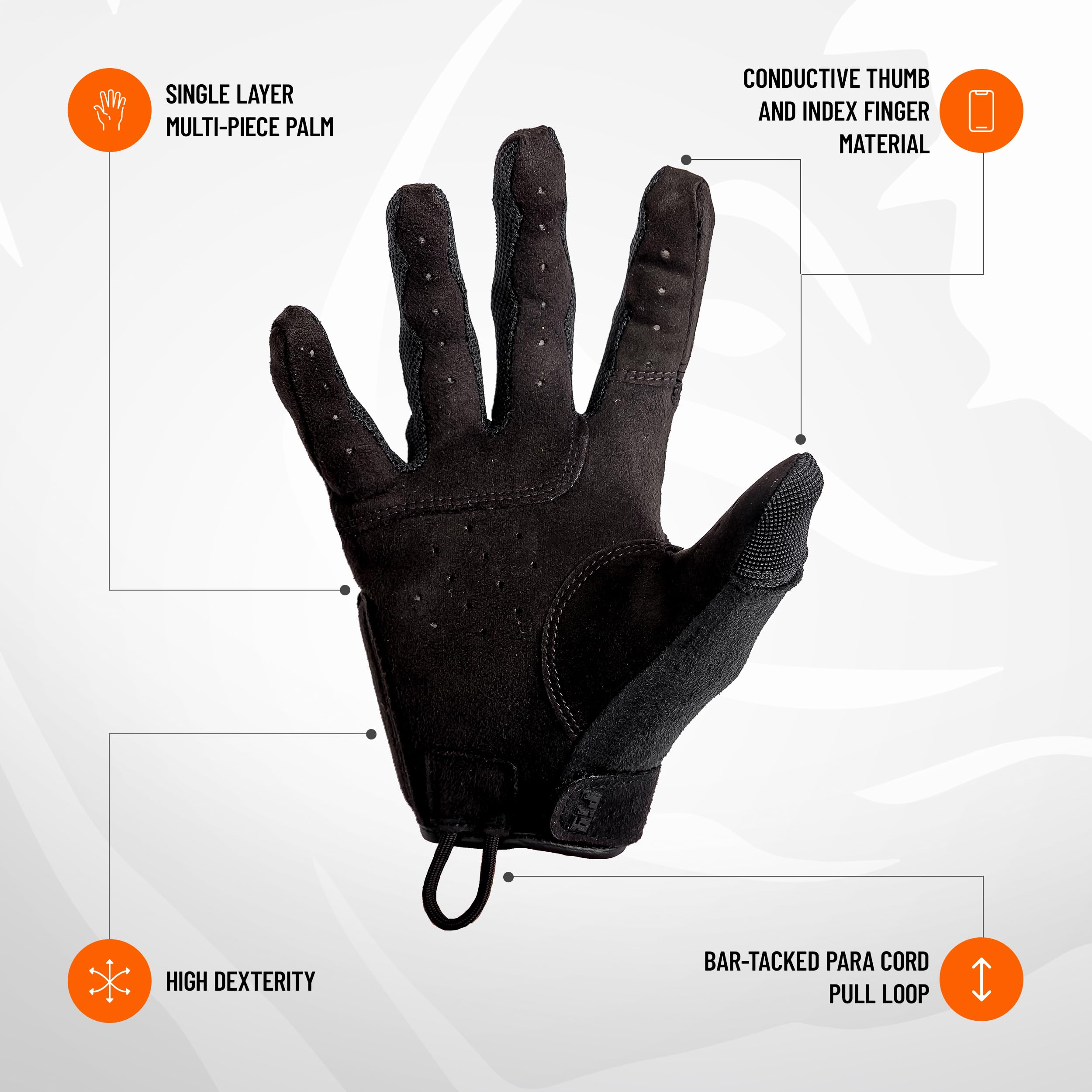 Amazon.com : PIG FDT Alpha Full Dexterity Gloves, 1 Pair, Black
