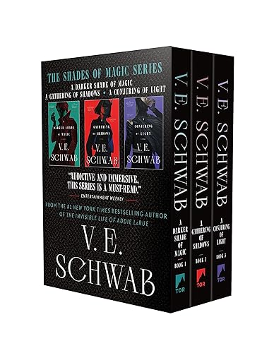 Shades of Magic Trilogy Boxed Set: A Darker Shade of Magic, A Gathering of Shadows, A Conjuring of Light - Paperback