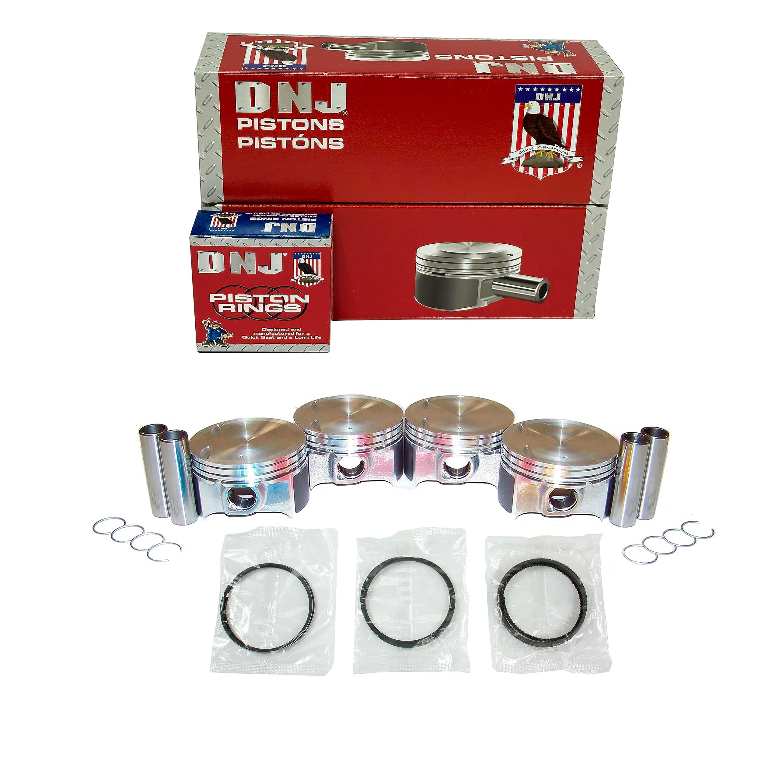 Namura, NW-10004R, 2 Piston Ring Kits for Sea-Doo 1995-2005 720 HX GTI GSX GS Standard Bore 82mm, Engine - Canada