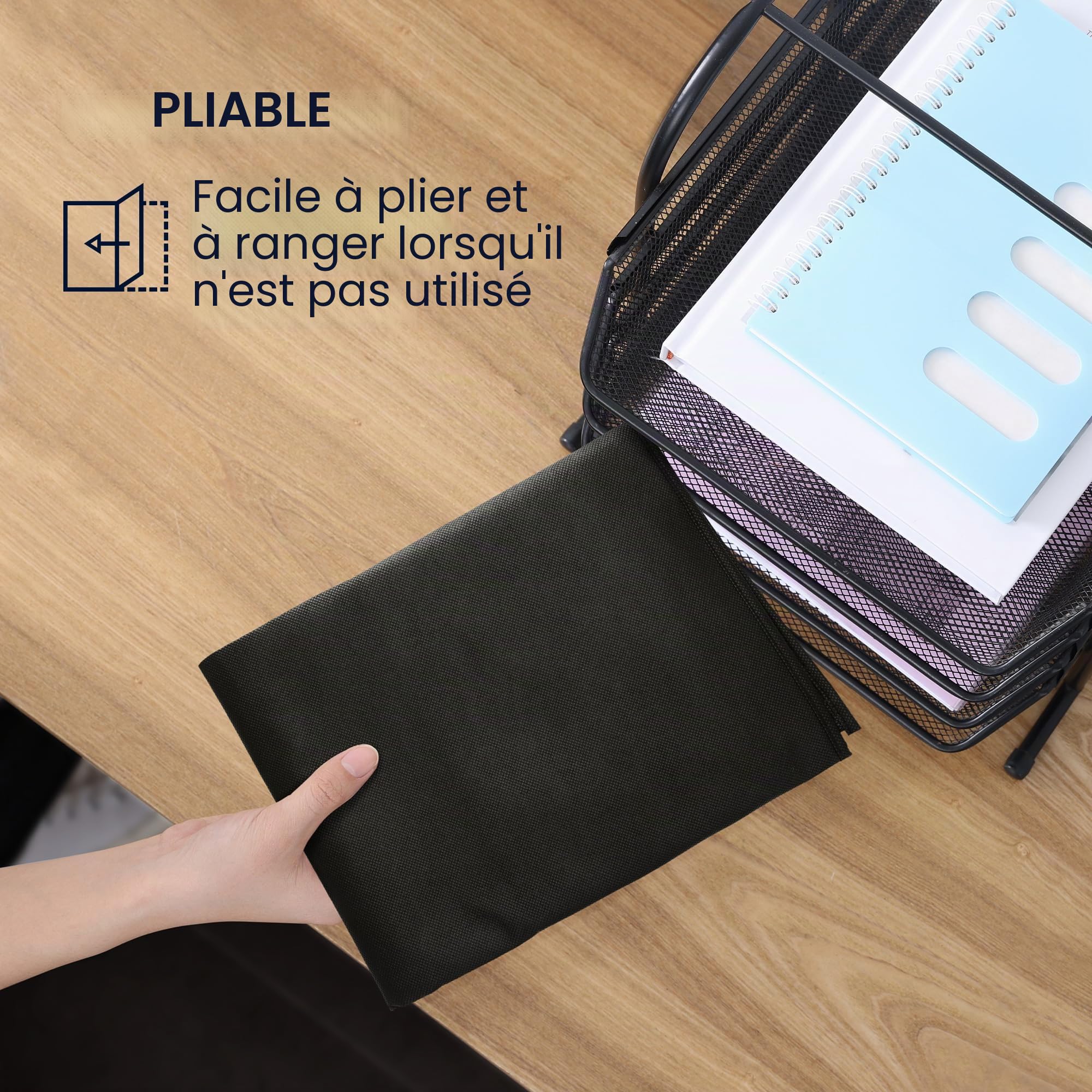 kwmobile Housse écran ordinateur compatible 27-28" moniteur - noir