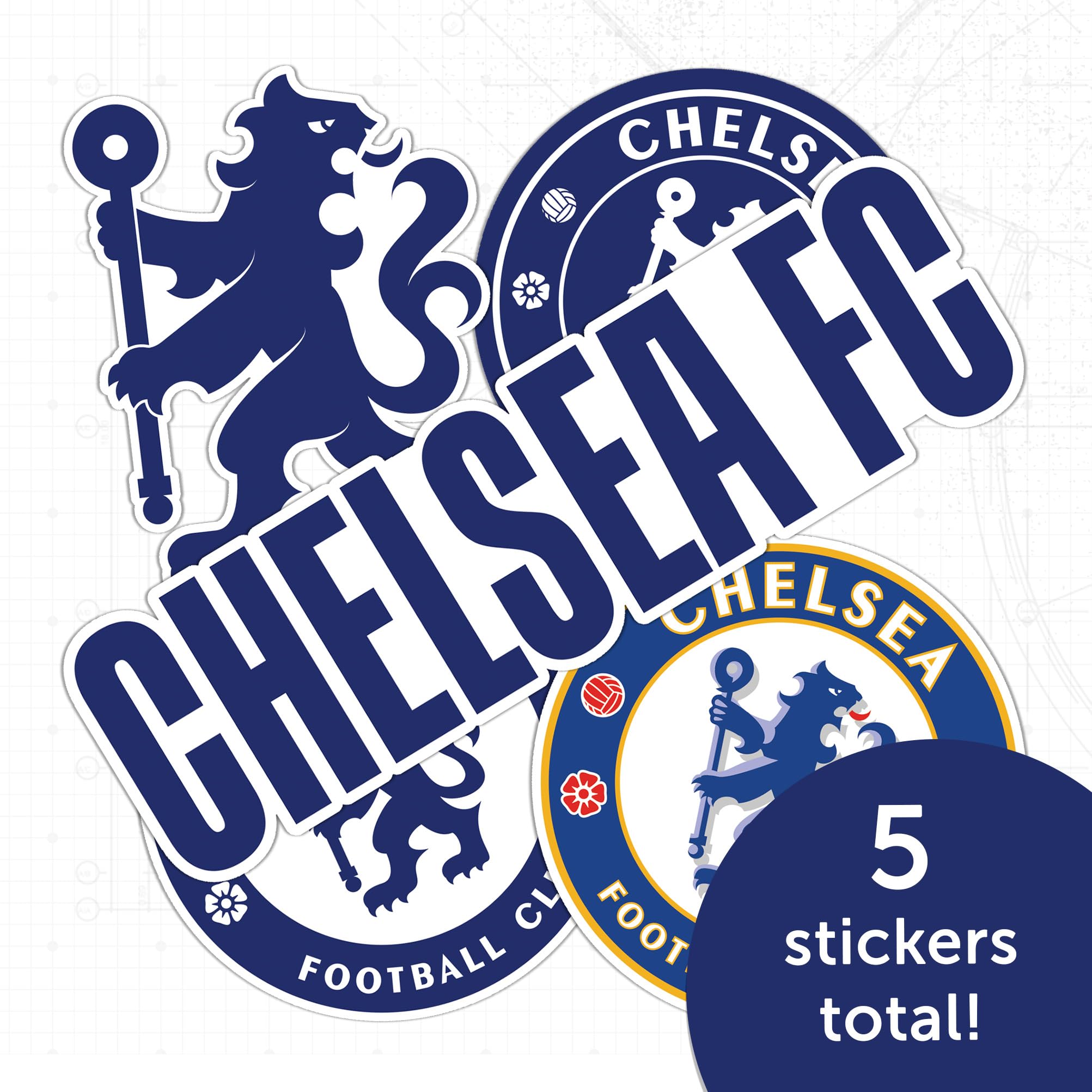 Amazon.com: Desert Cactus Chelsea FC Sticker Decal Vinyl London