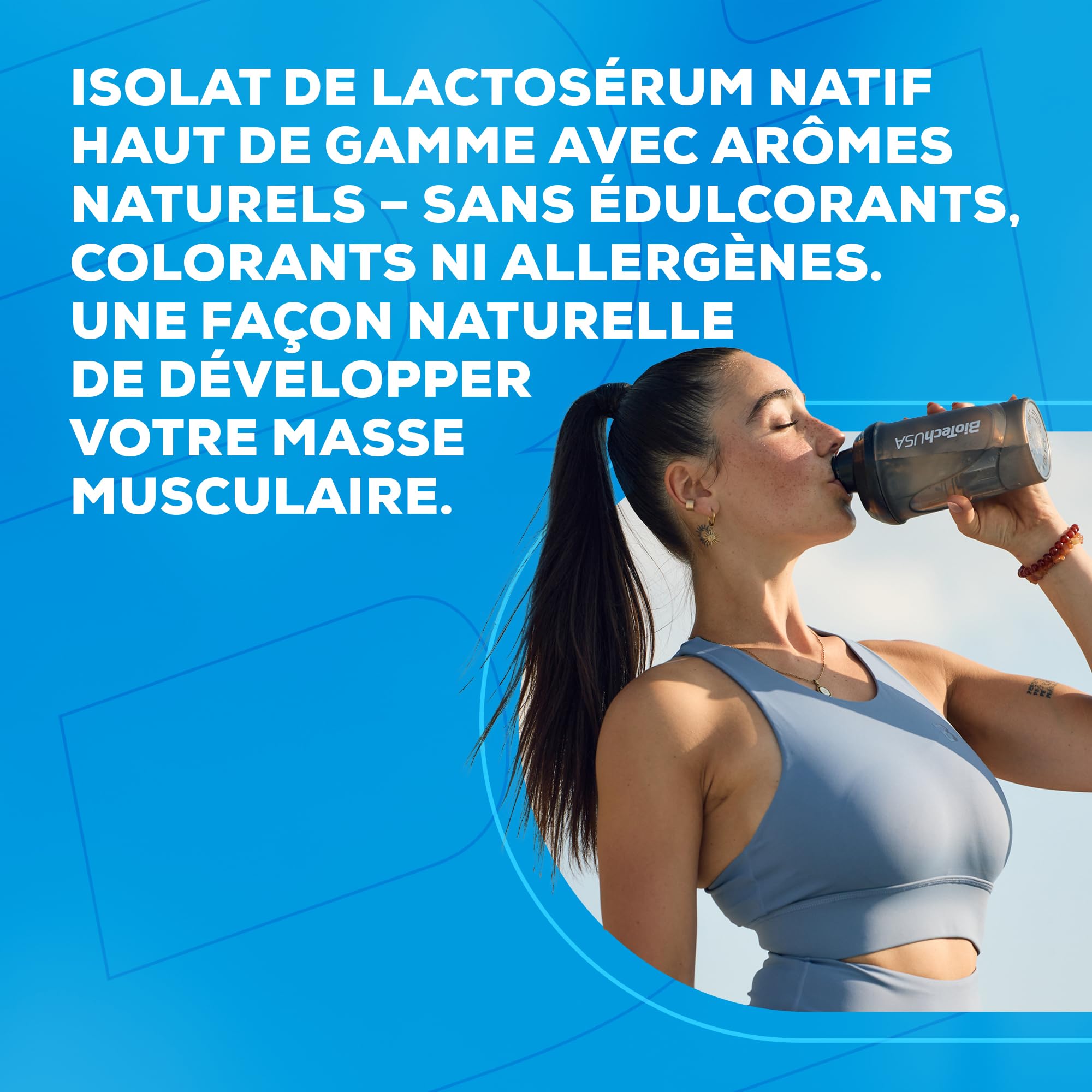 BioTechUSA Iso Whey Zero Natural | Isolat de lactosérum | Arômes naturels | Sans édulcorants ni colorants | Aucun conservateur | Sans lactose, sucres & gluten | 908 g | Fraise